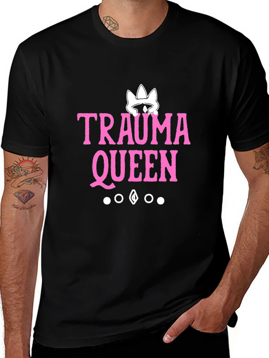 Trauma Queen Graphic Tee - Black