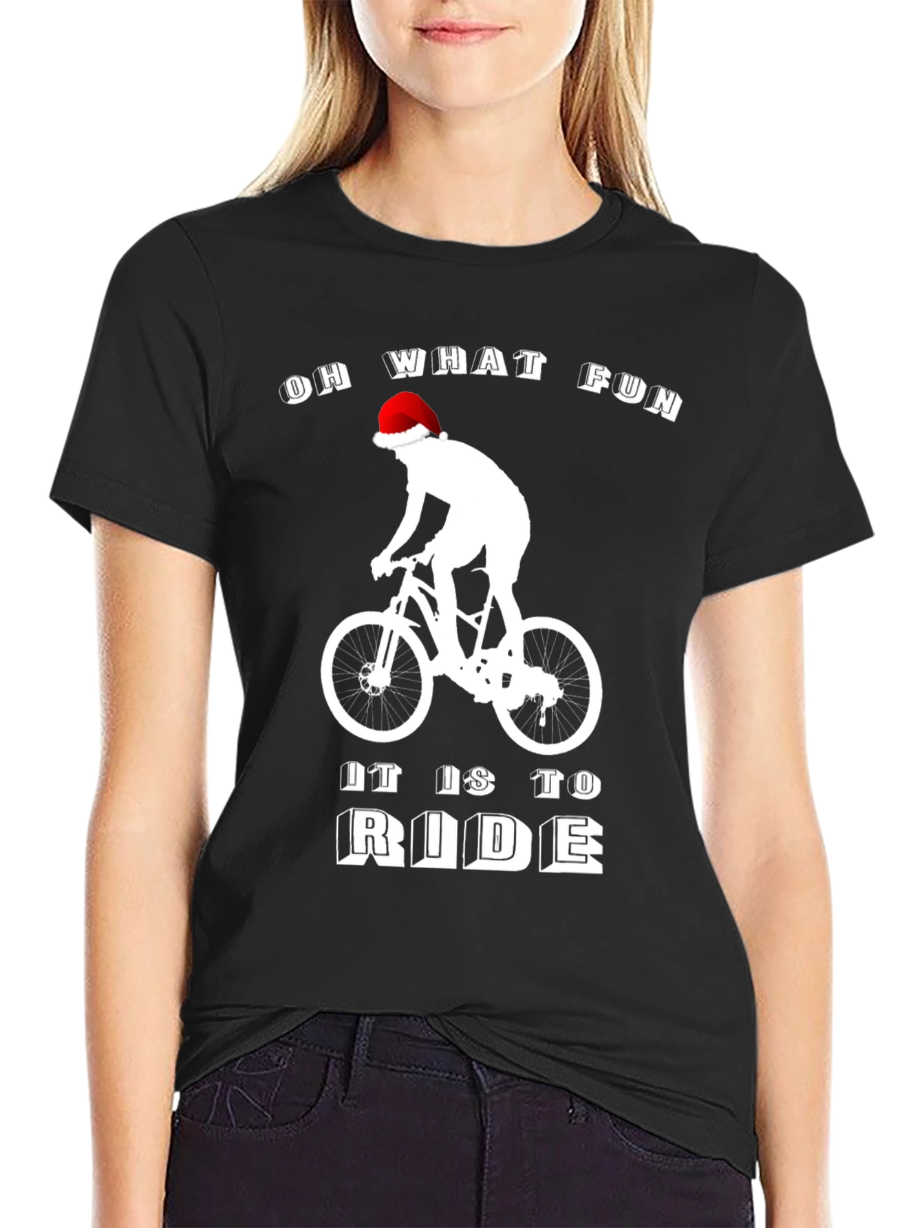 Oh What Fun It Is To Ride Christmas T-Shirt
