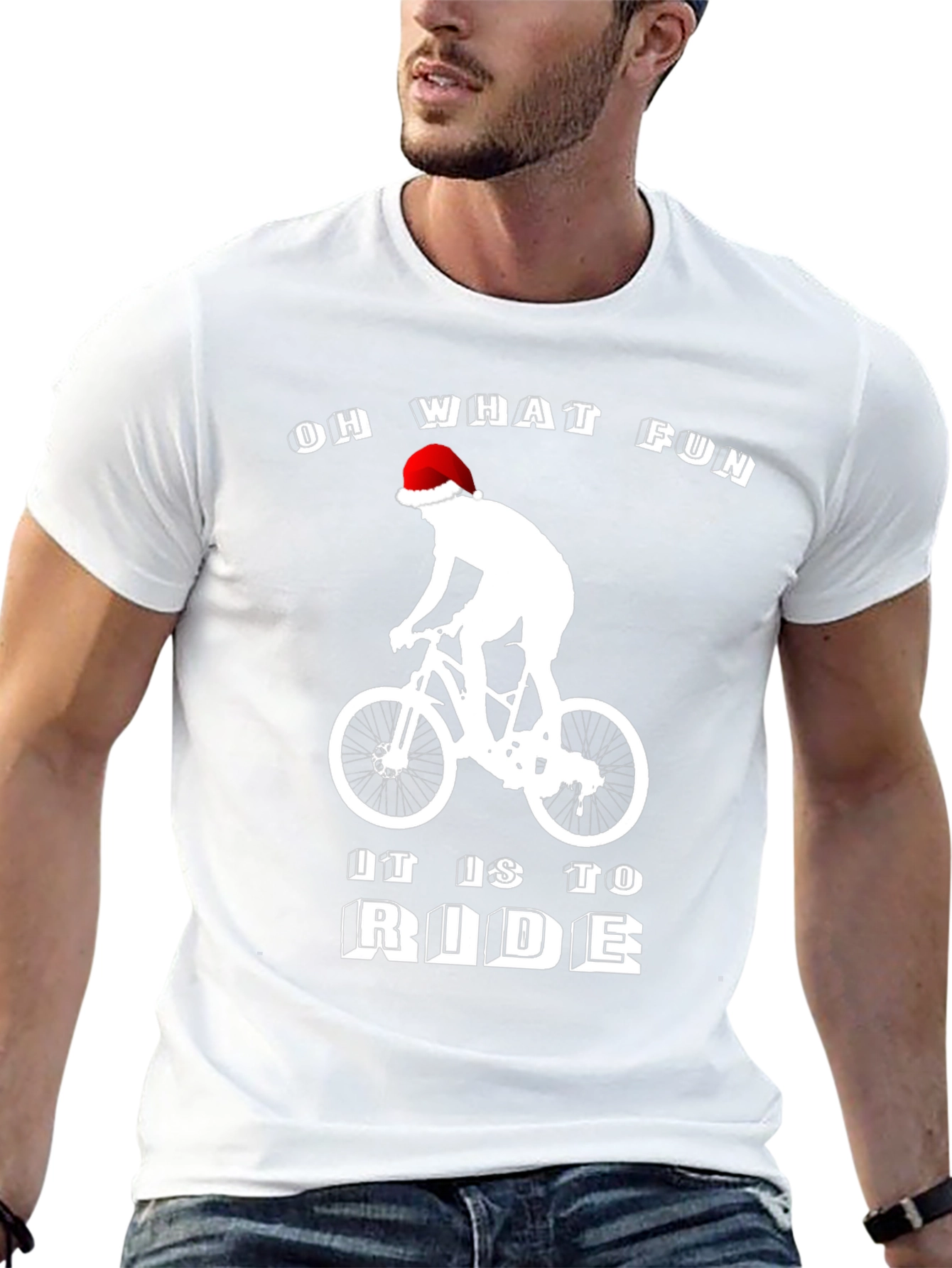 Oh What Fun It Is To Ride Christmas T-Shirt