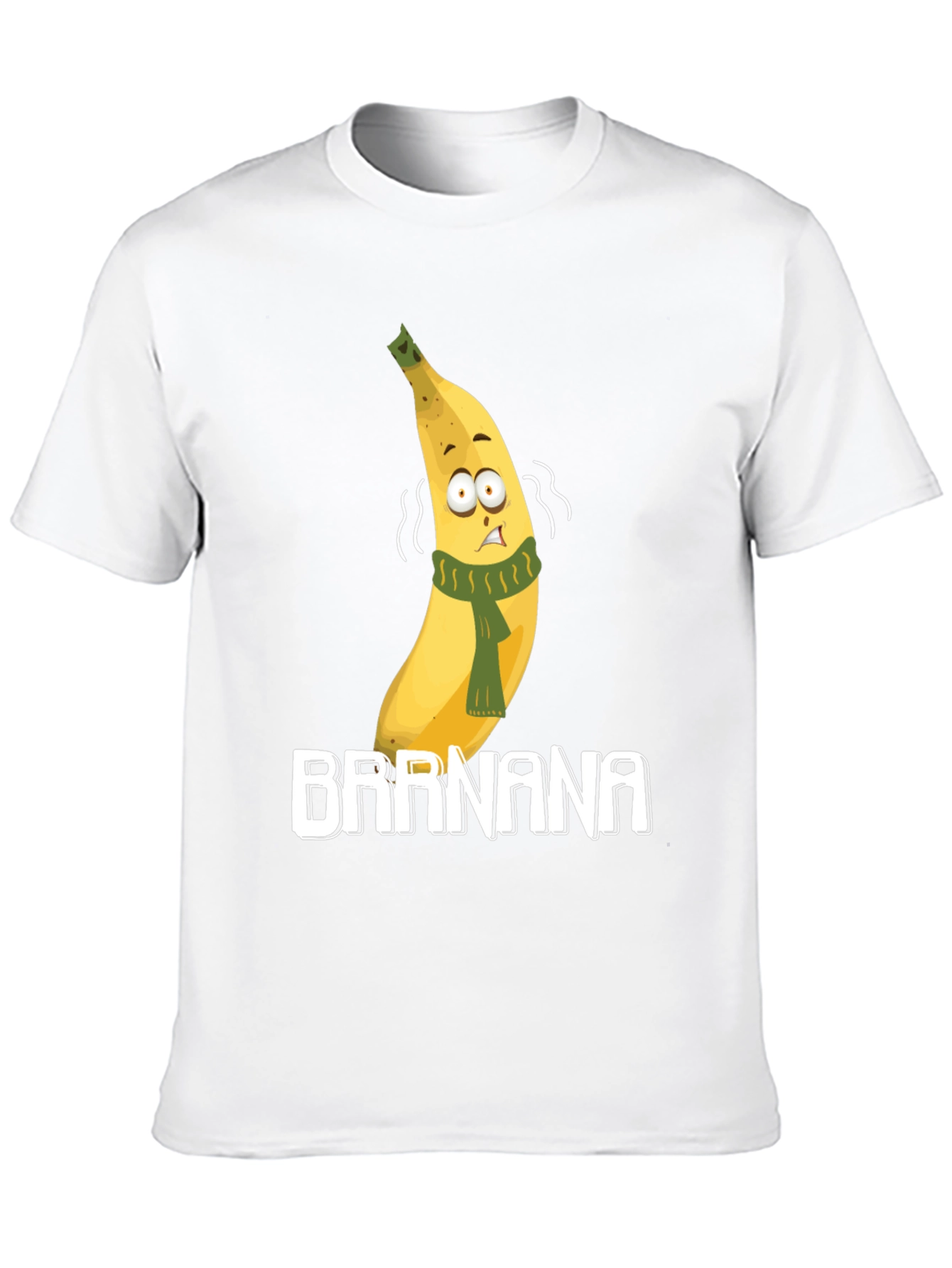 Brrrnana Graphic Tee - Funny Cold Banana T-Shirt