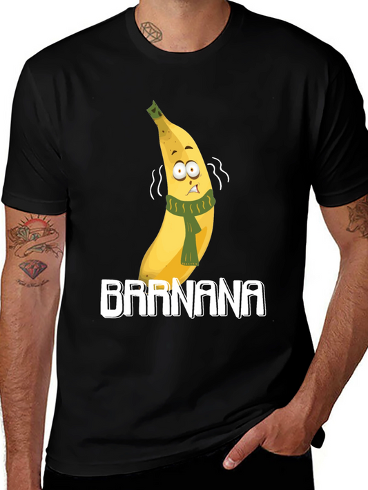 Brrrnana Graphic Tee - Funny Cold Banana T-Shirt