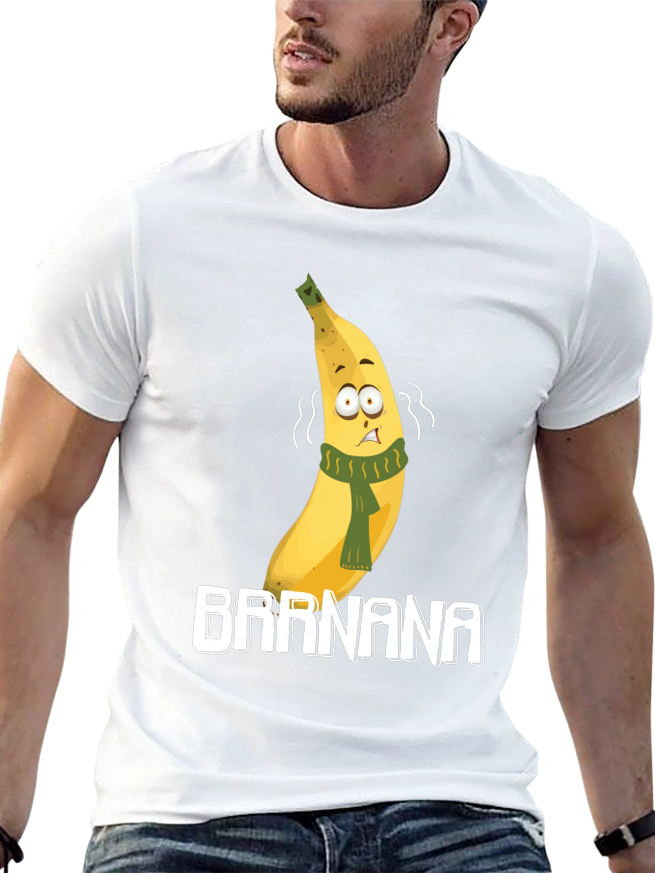 Brrrnana Graphic Tee - Funny Cold Banana T-Shirt