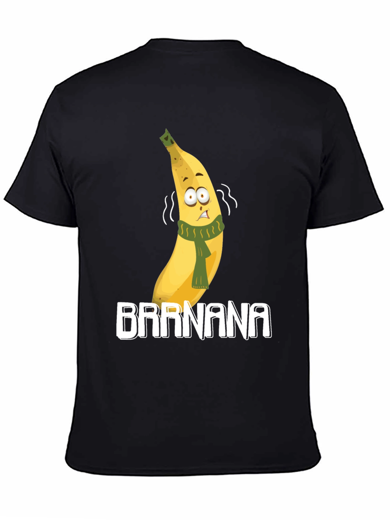 Brrrnana Graphic Tee - Funny Cold Banana T-Shirt