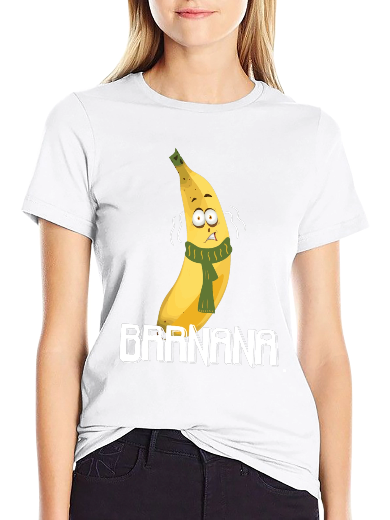 Brrrnana Graphic Tee - Funny Cold Banana T-Shirt