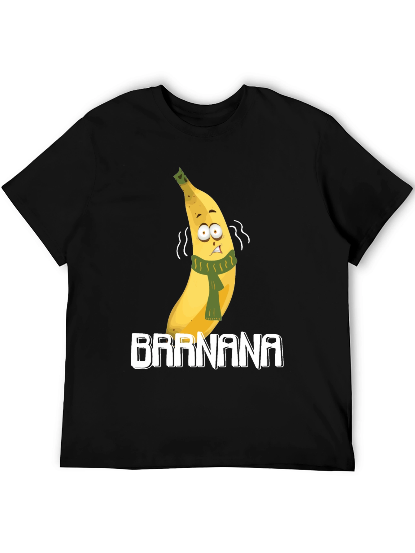 Brrrnana Graphic Tee - Funny Cold Banana T-Shirt