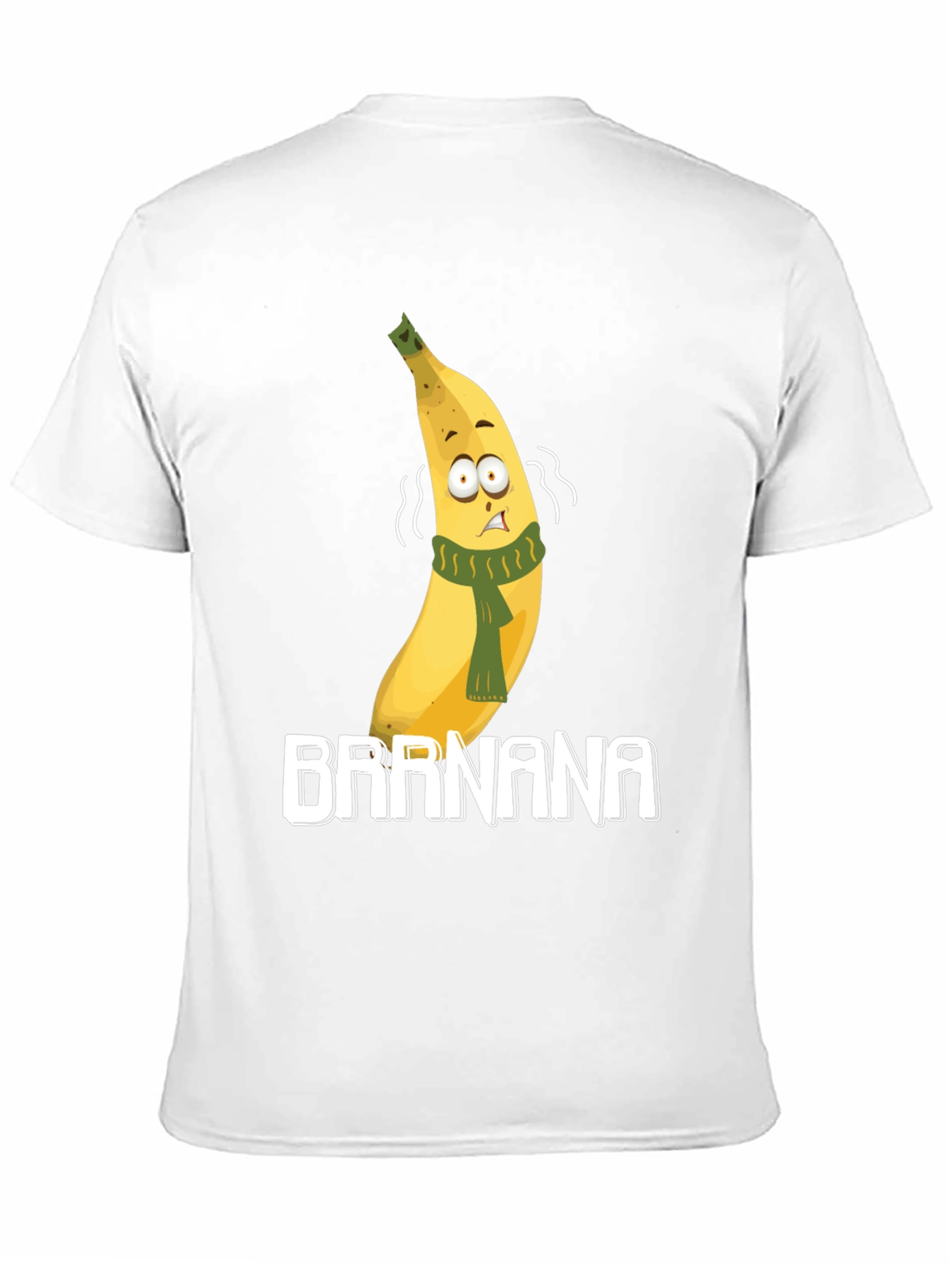 Brrrnana Graphic Tee - Funny Cold Banana T-Shirt
