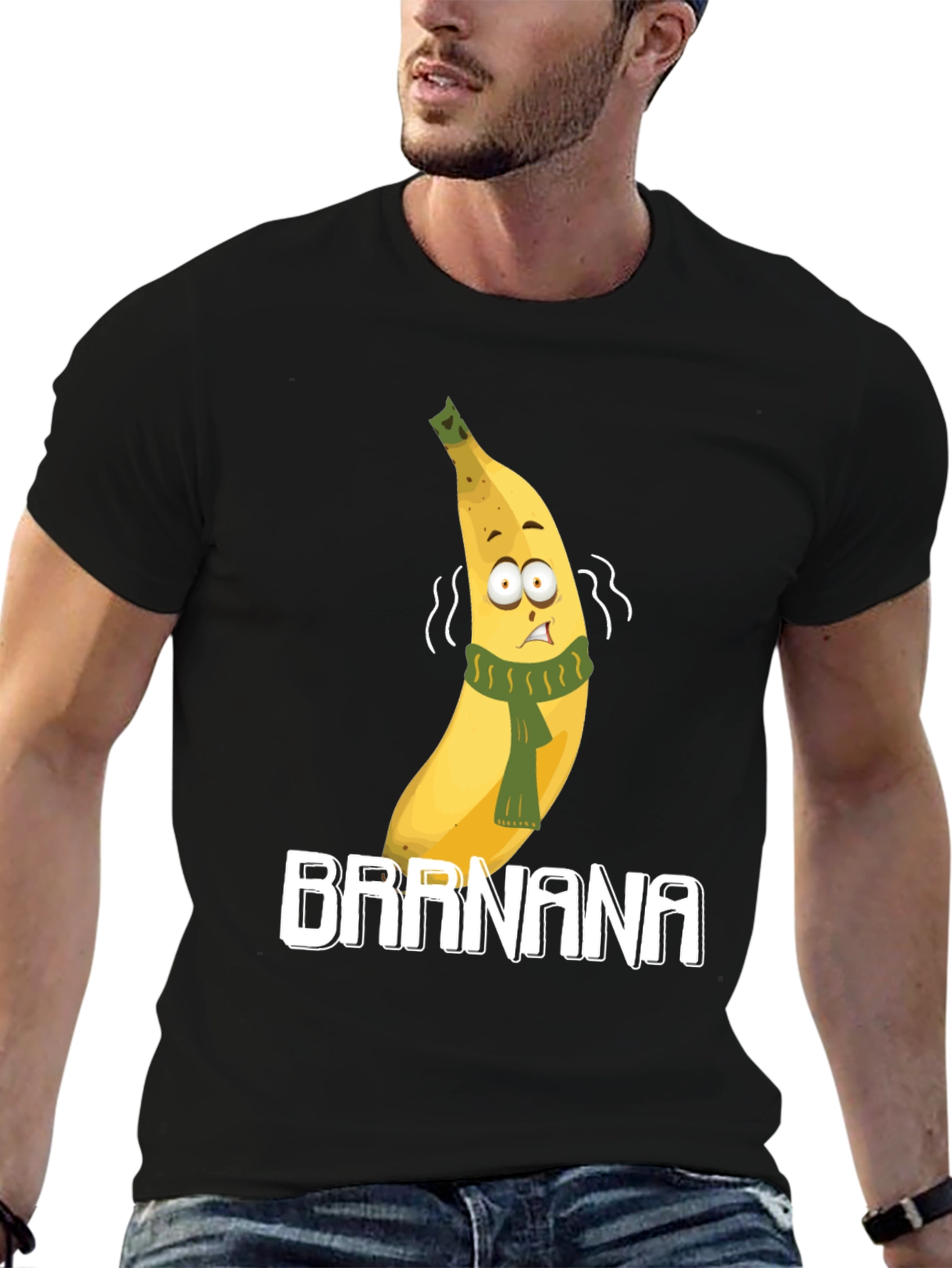 Brrrnana Graphic Tee - Funny Cold Banana T-Shirt