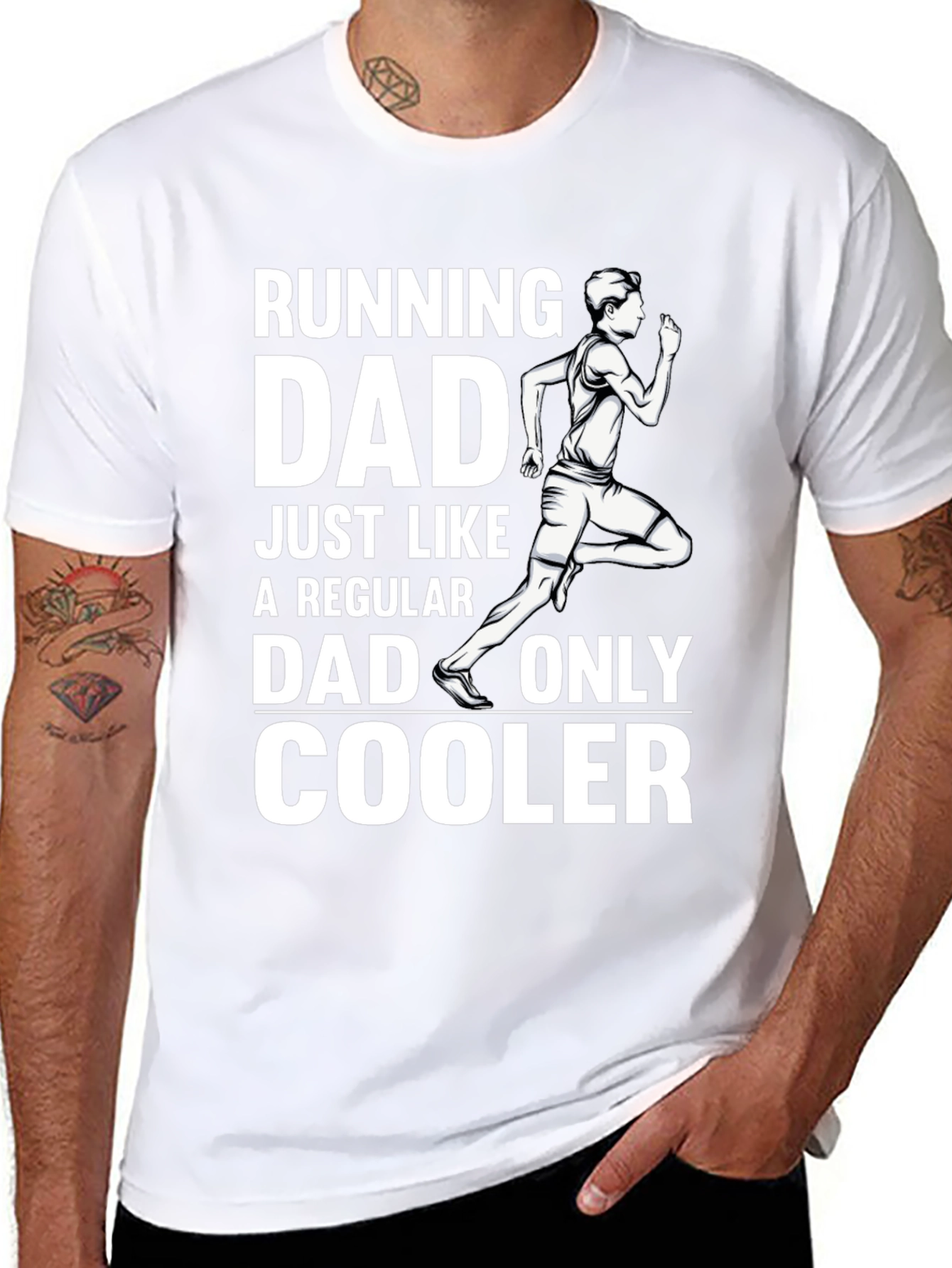 Running Dad Graphic T-Shirt