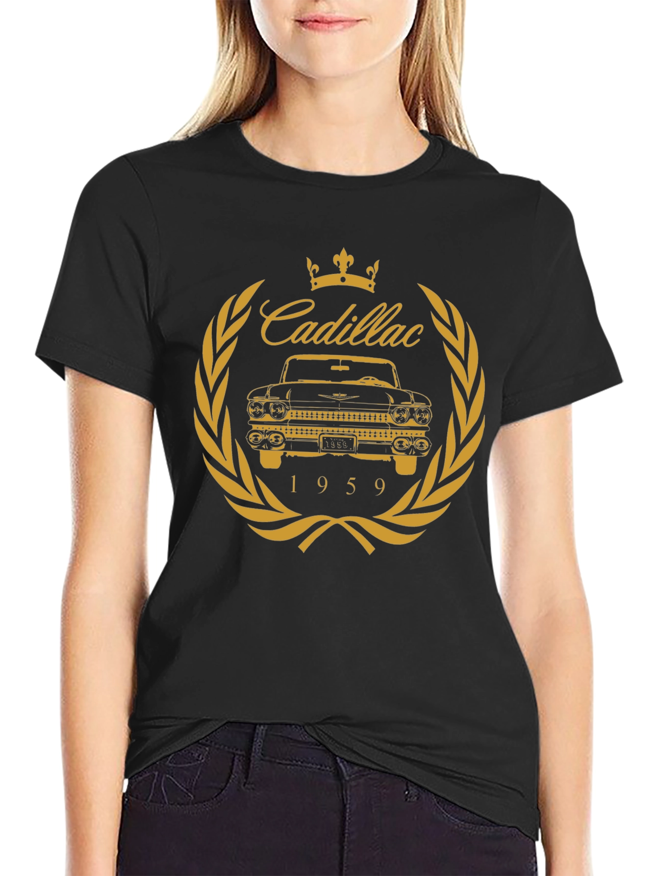 Cadillac 1959 Graphic Tee - Classic Car Enthusiast