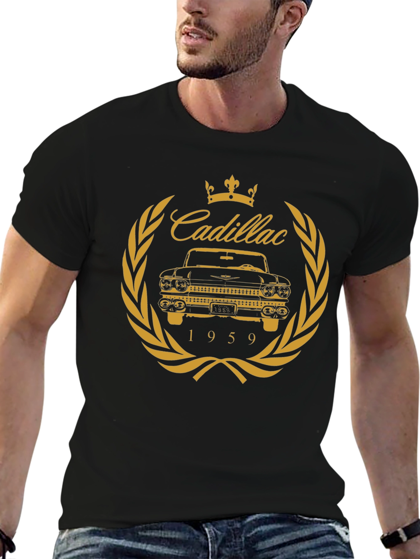 Cadillac 1959 Graphic Tee - Classic Car Enthusiast