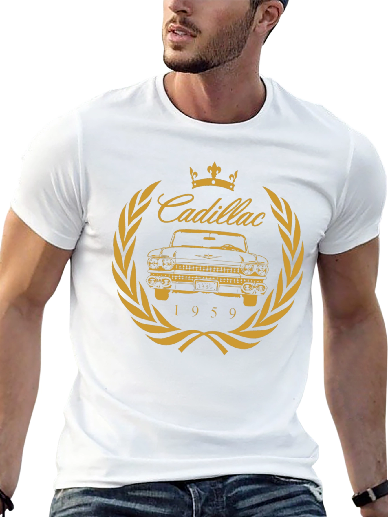 Cadillac 1959 Graphic Tee - Classic Car Enthusiast