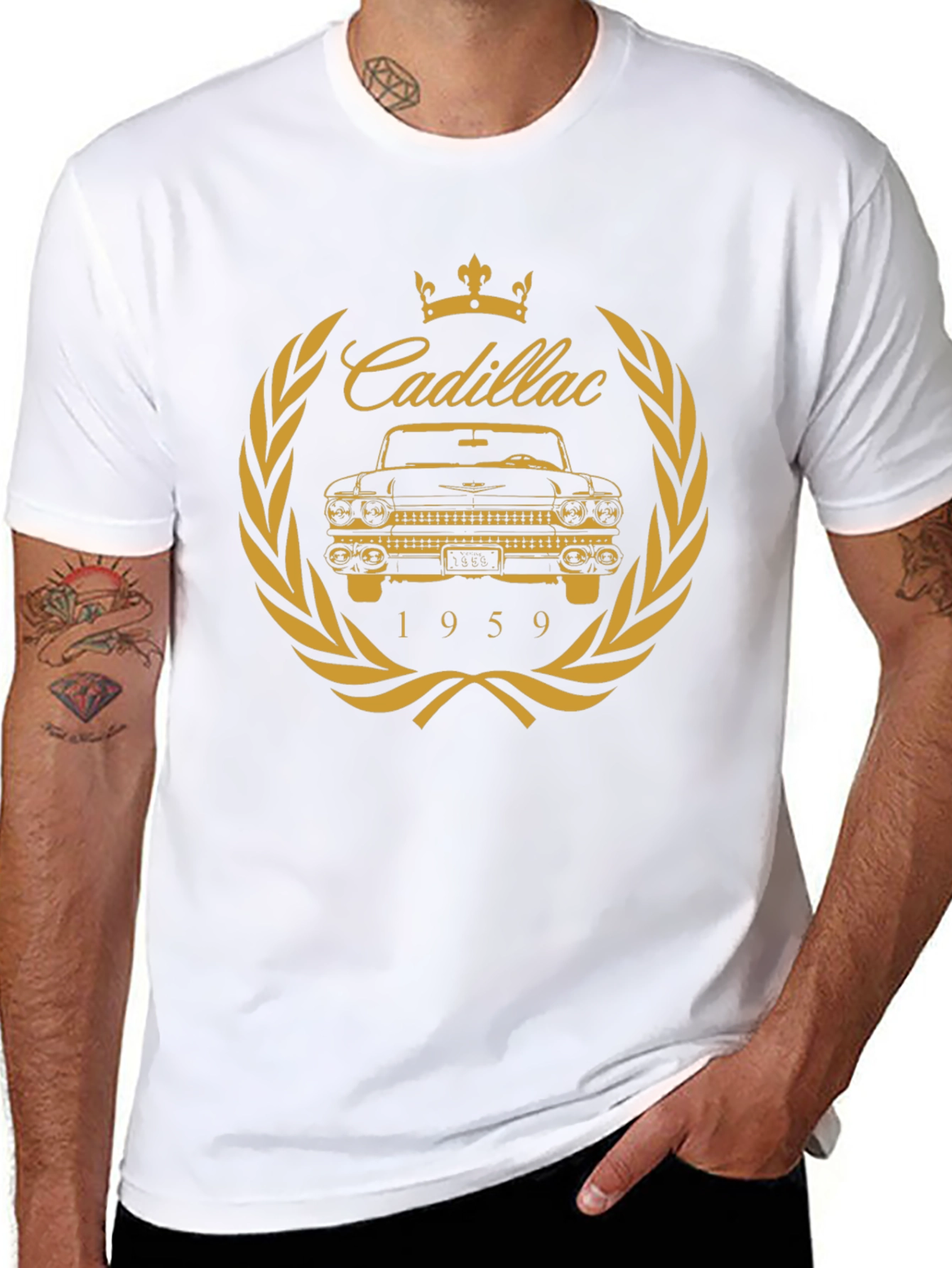 Cadillac 1959 Graphic Tee - Classic Car Enthusiast