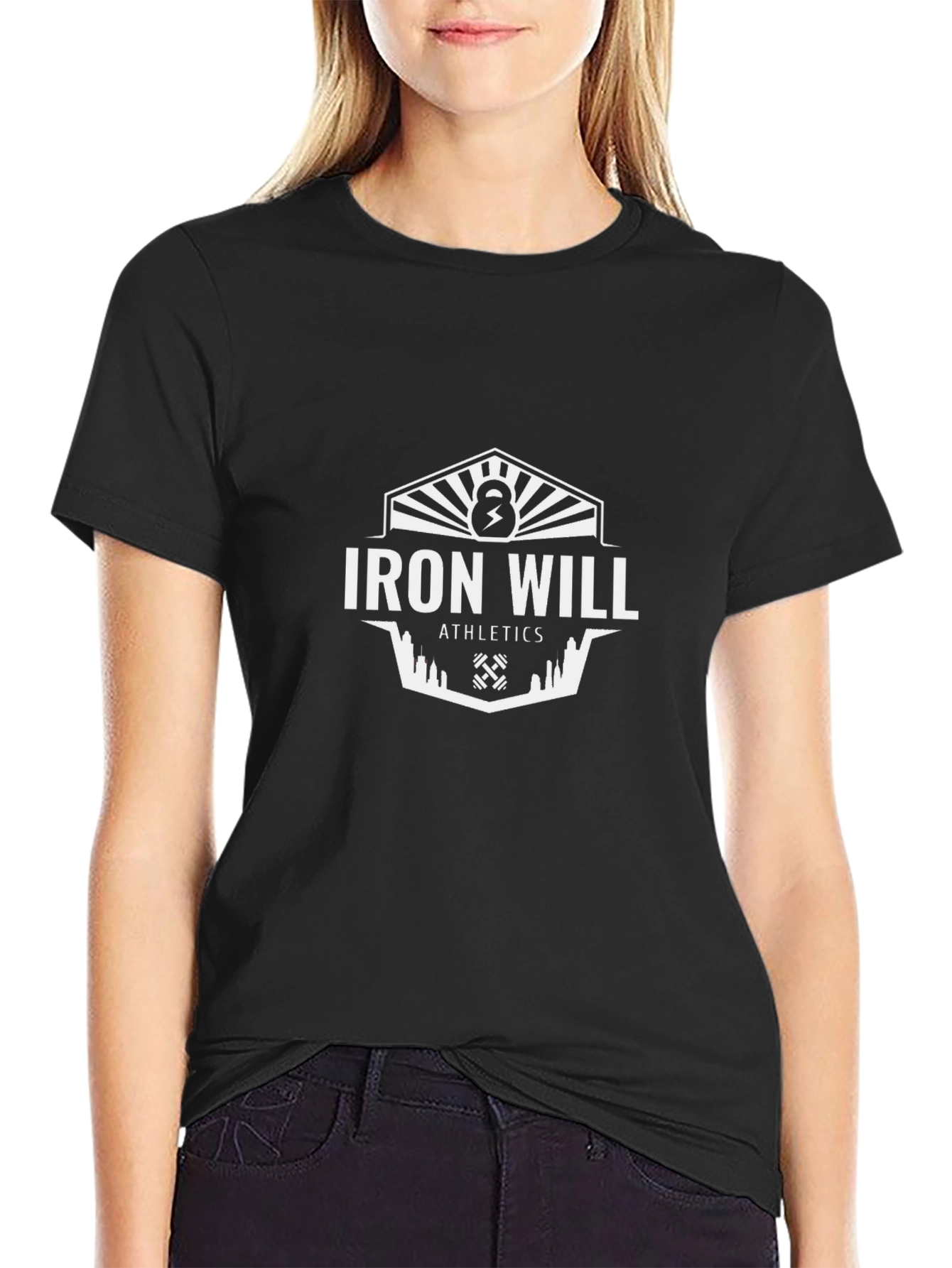 Iron Will Athletics Black T-Shirt