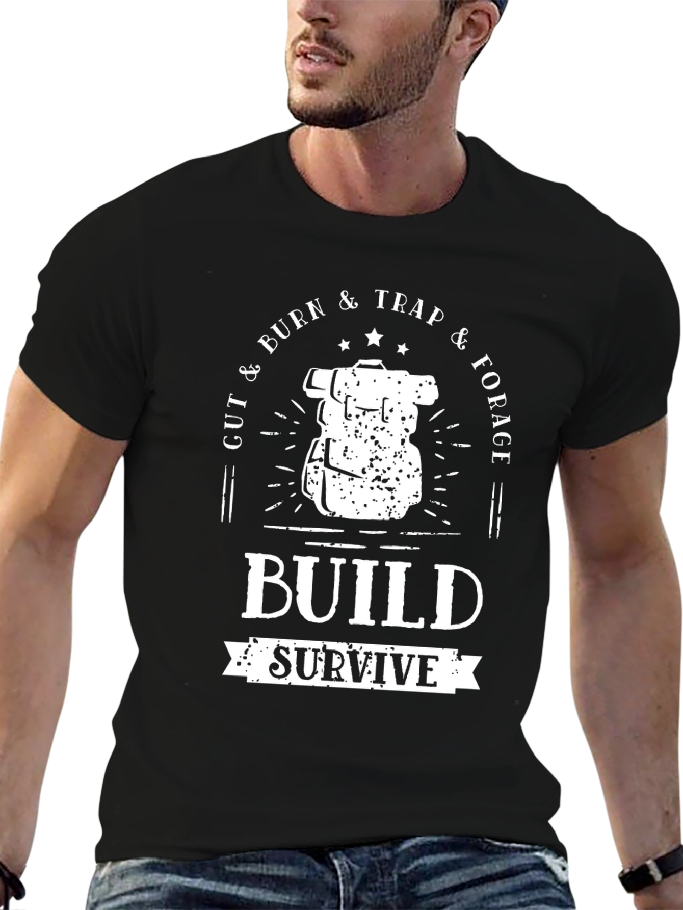 Survivalist Graphic T-Shirt