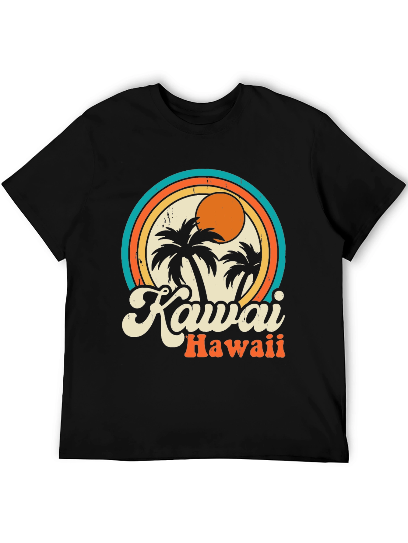 Kauai Hawaii Retro Graphic T-Shirt