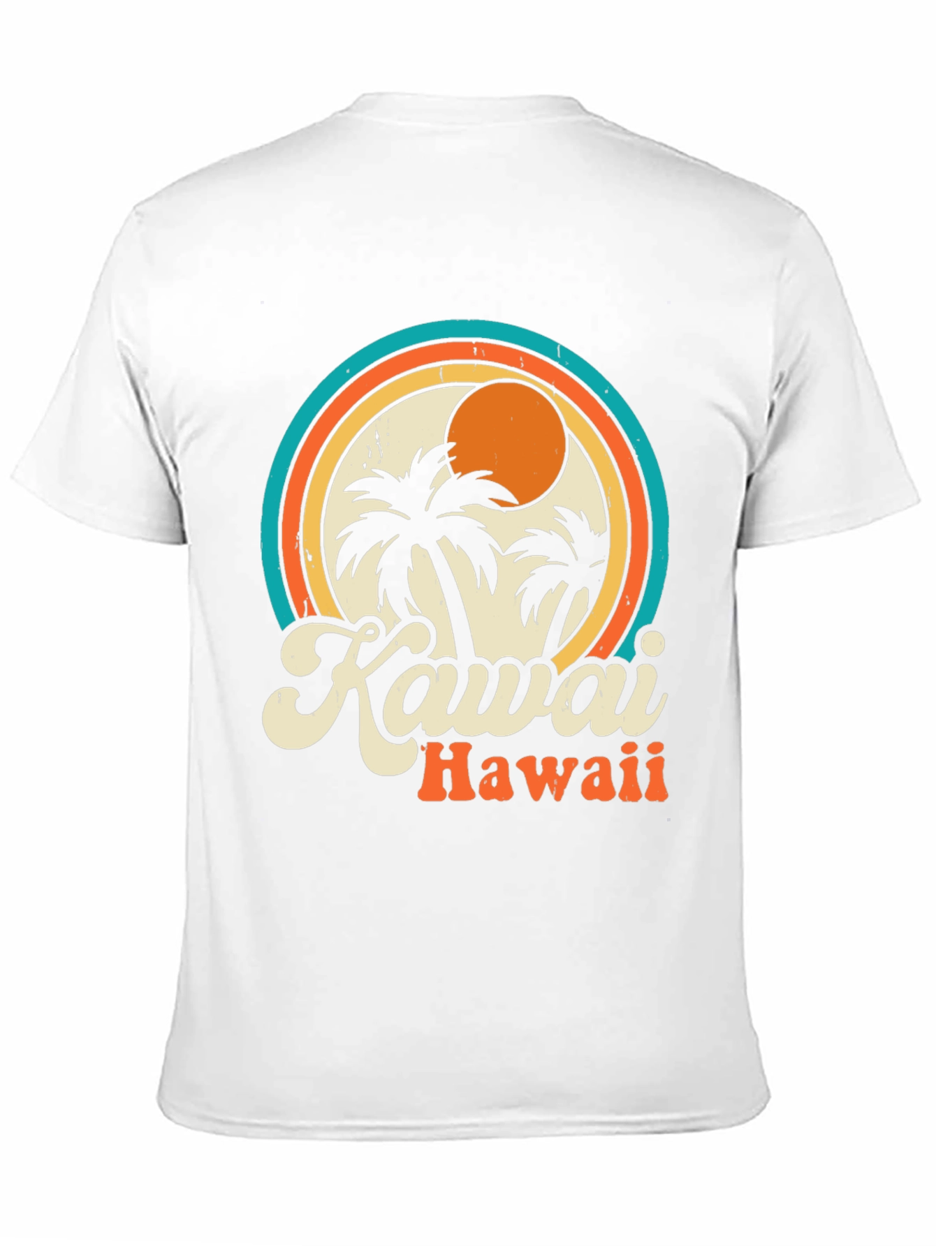 Kauai Hawaii Retro Graphic T-Shirt