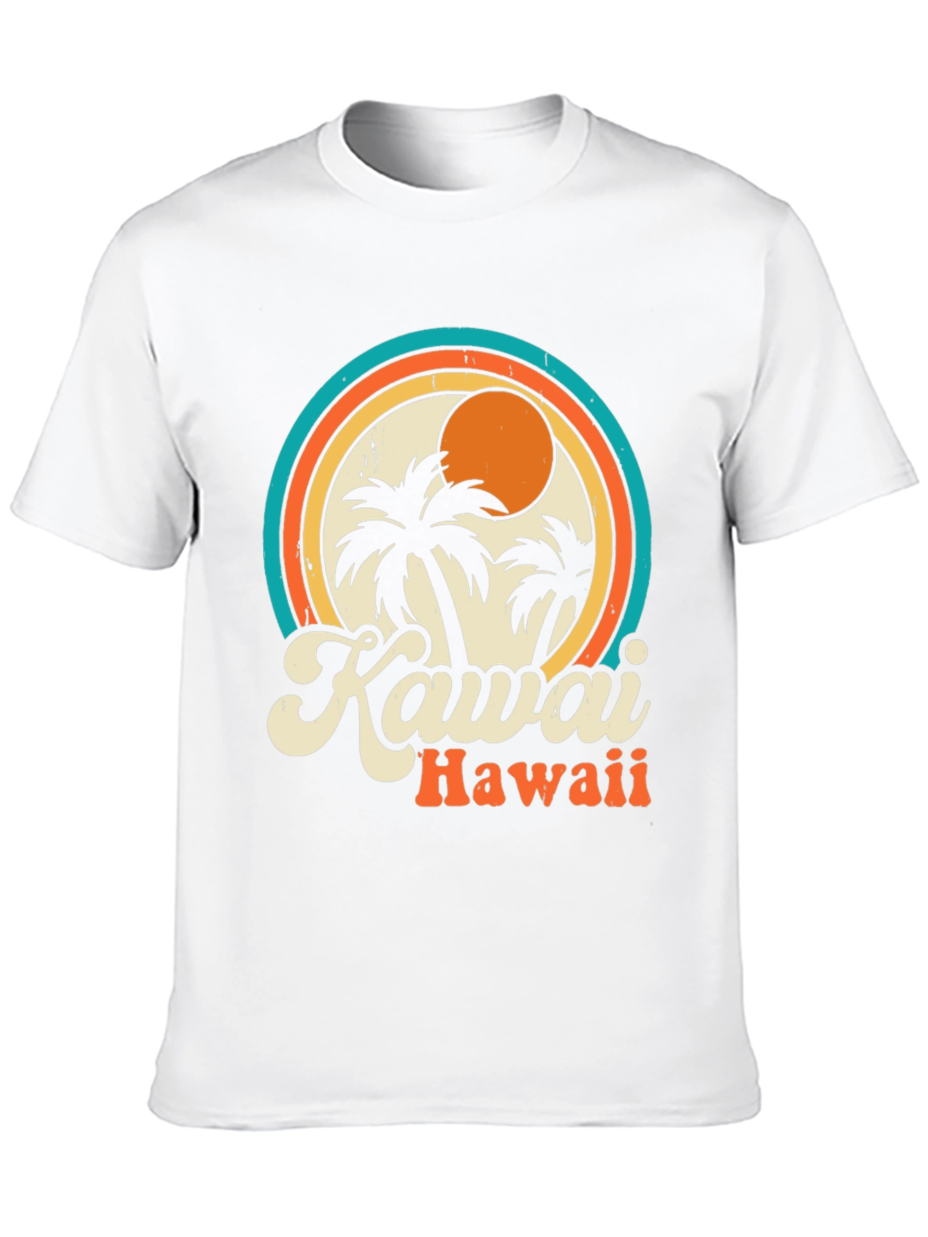 Kauai Hawaii Retro Graphic T-Shirt