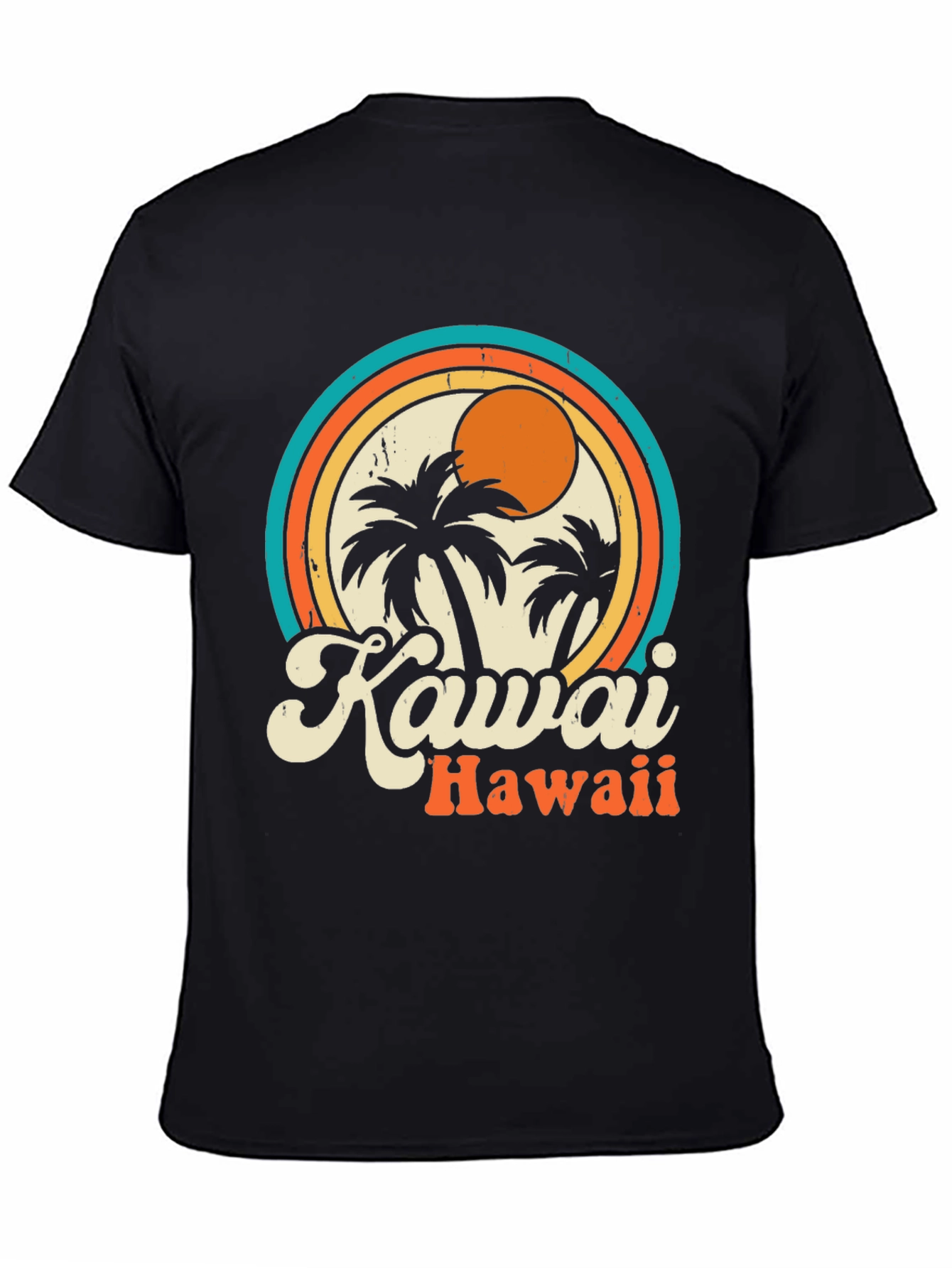 Kauai Hawaii Retro Graphic T-Shirt