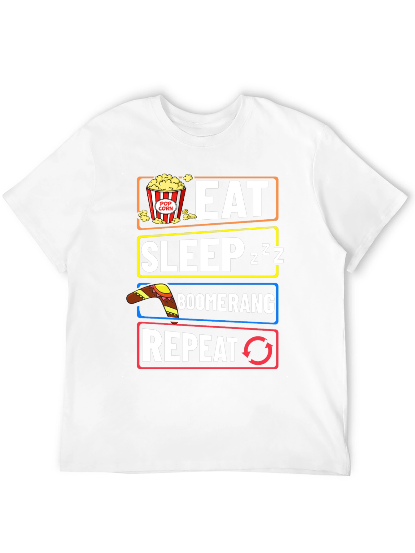 Eat Sleep Boomerang Repeat T-Shirt