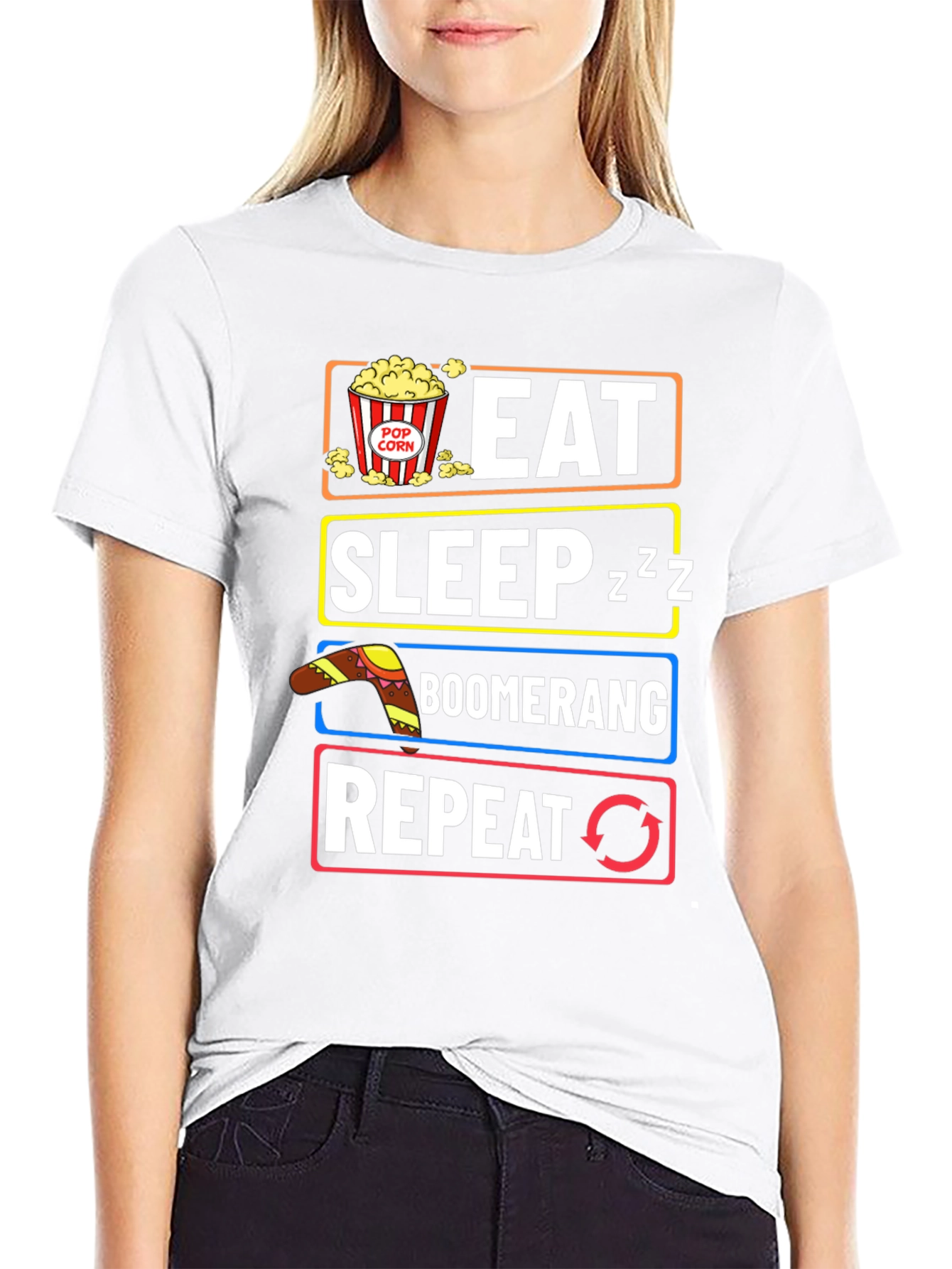 Eat Sleep Boomerang Repeat T-Shirt