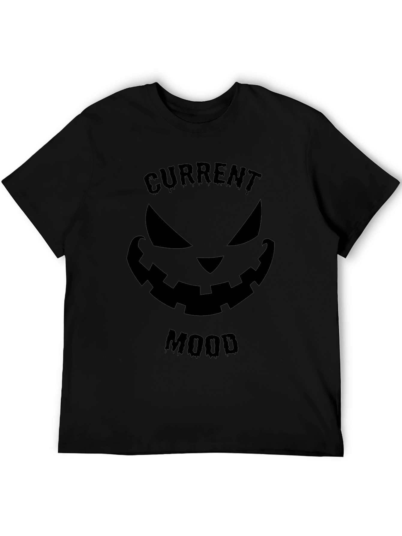 Current Mood Pumpkin Face Graphic Tee