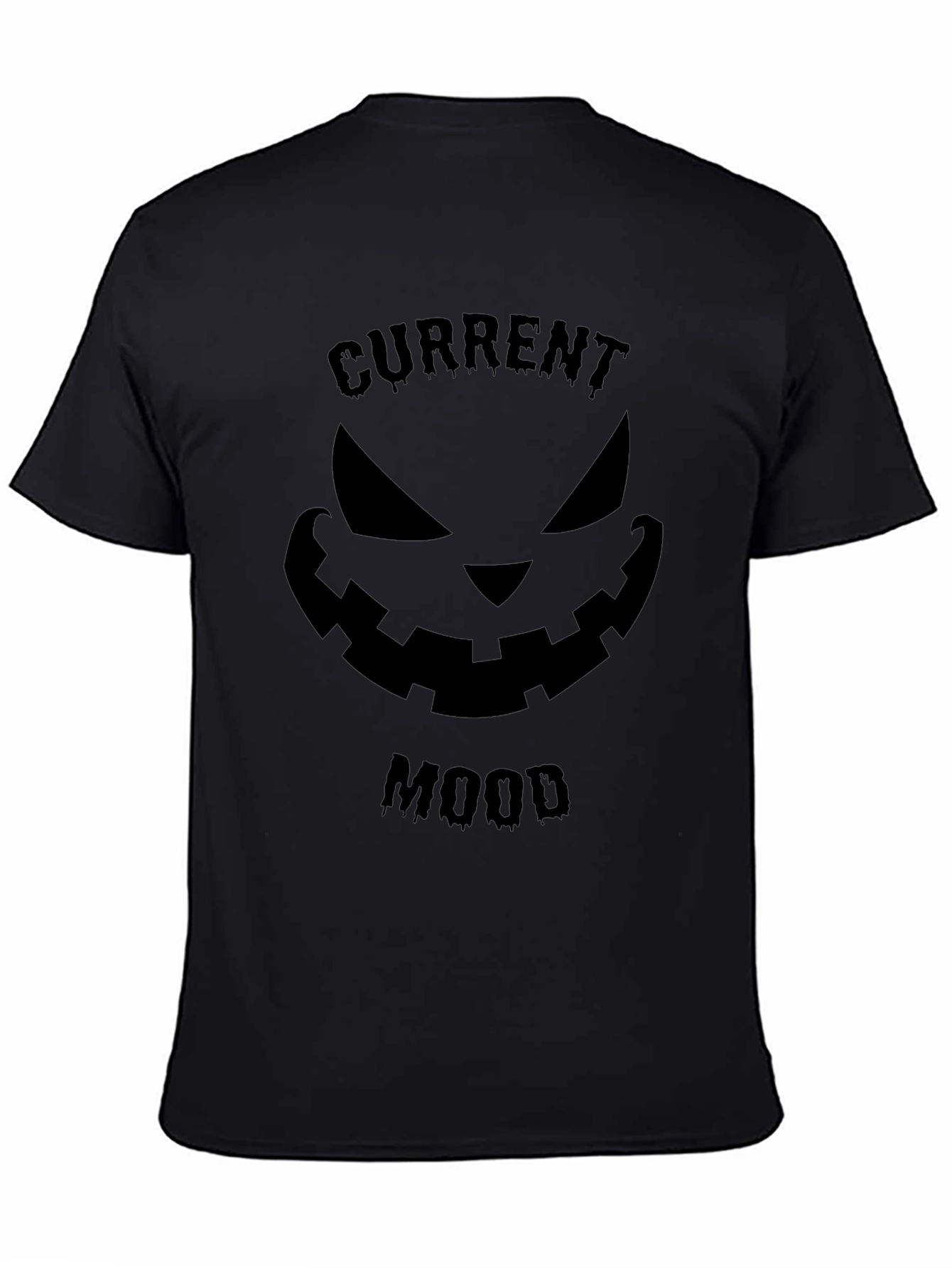 Current Mood Pumpkin Face Graphic Tee