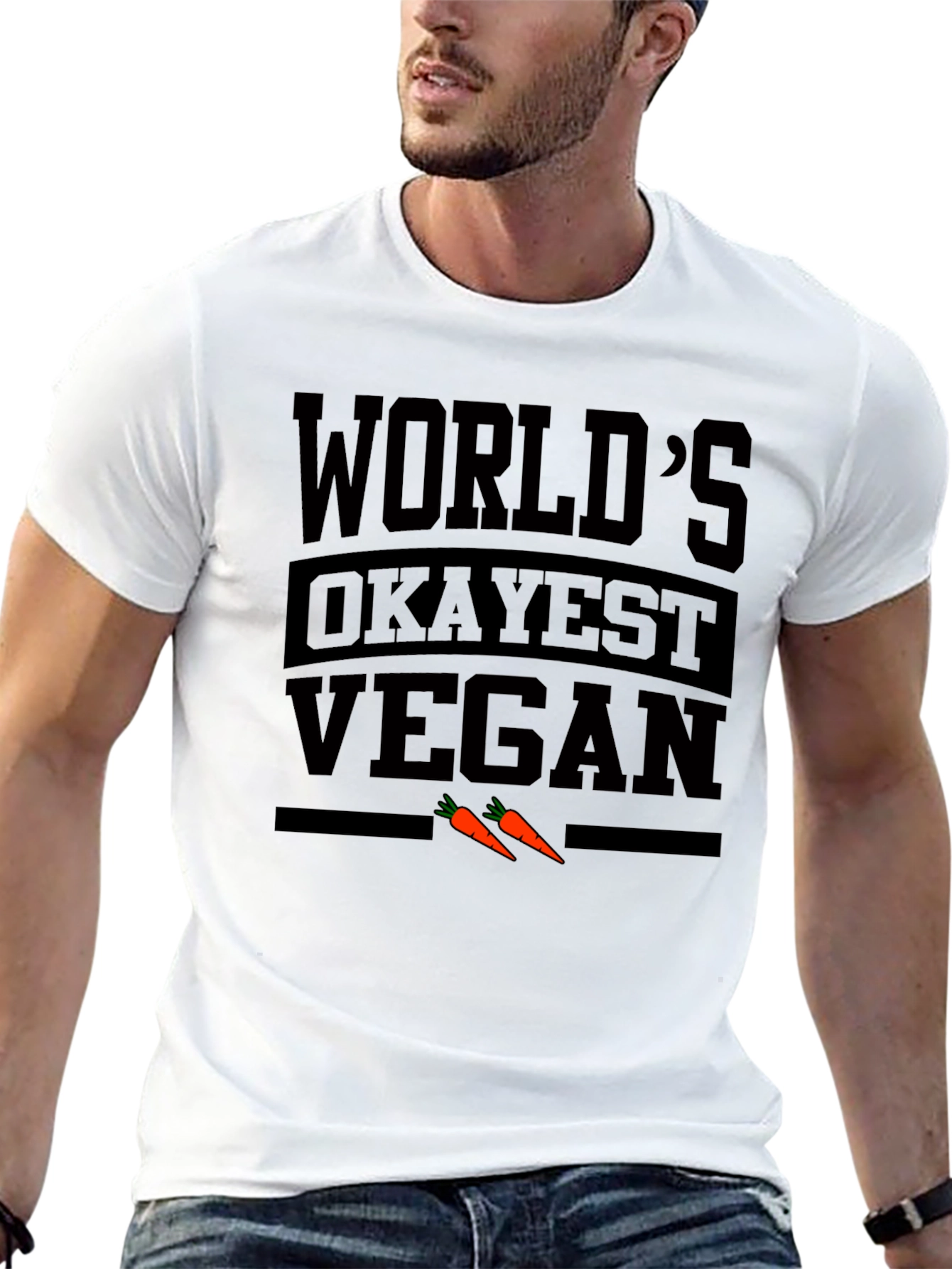 Worlds Okayest Vegan T-Shirt