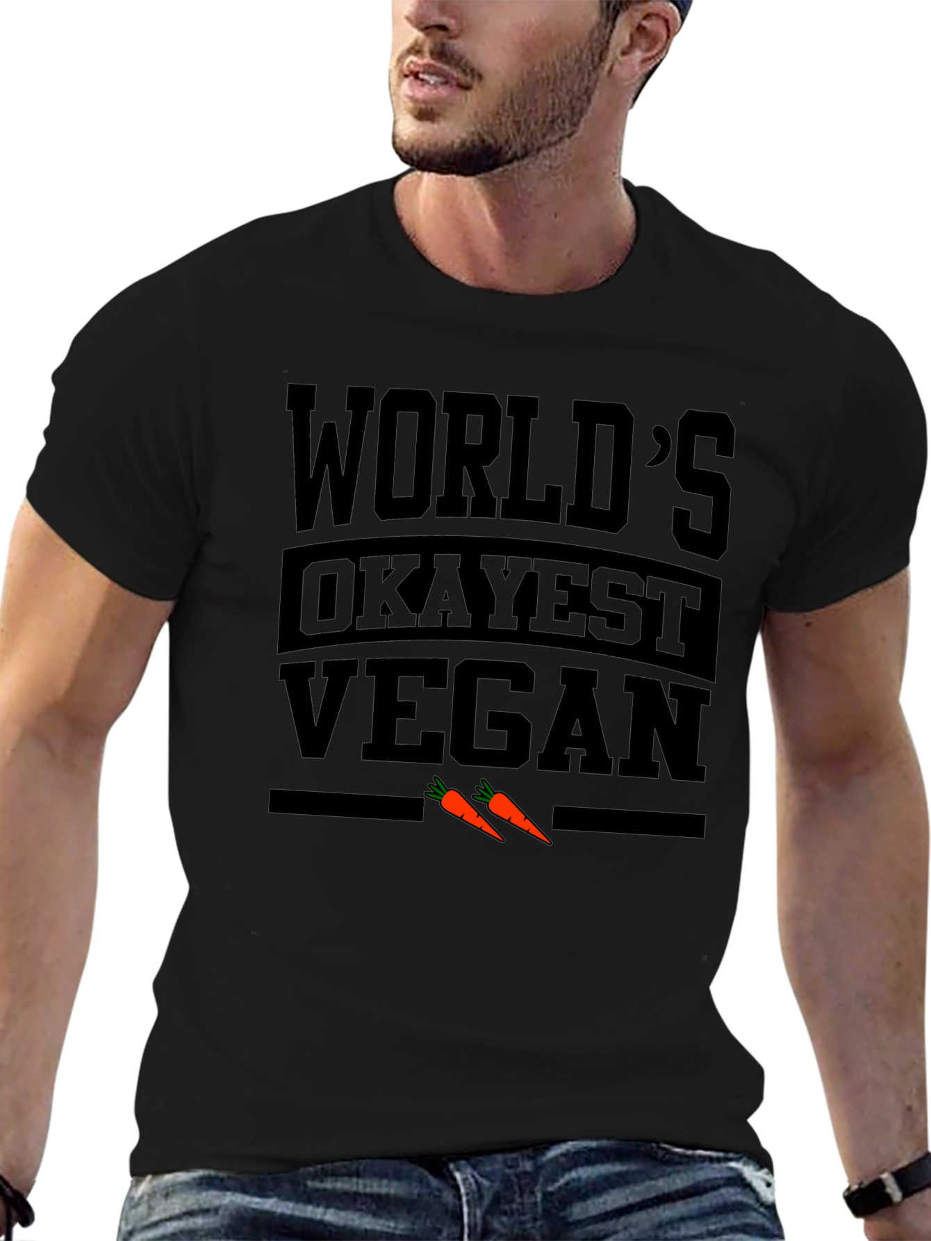 Worlds Okayest Vegan T-Shirt