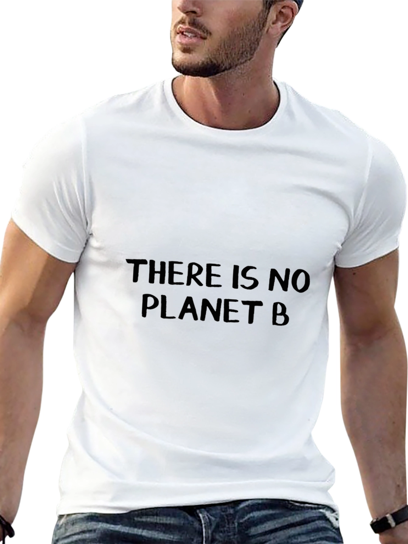 Eco-Friendly There Is No Planet B Black T-Shirt