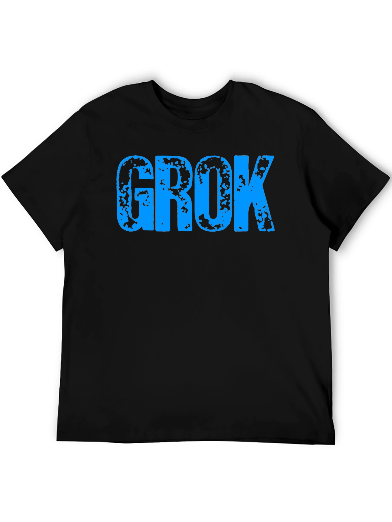 Grok Distressed Graphic T-Shirt - Modern Casual Tee