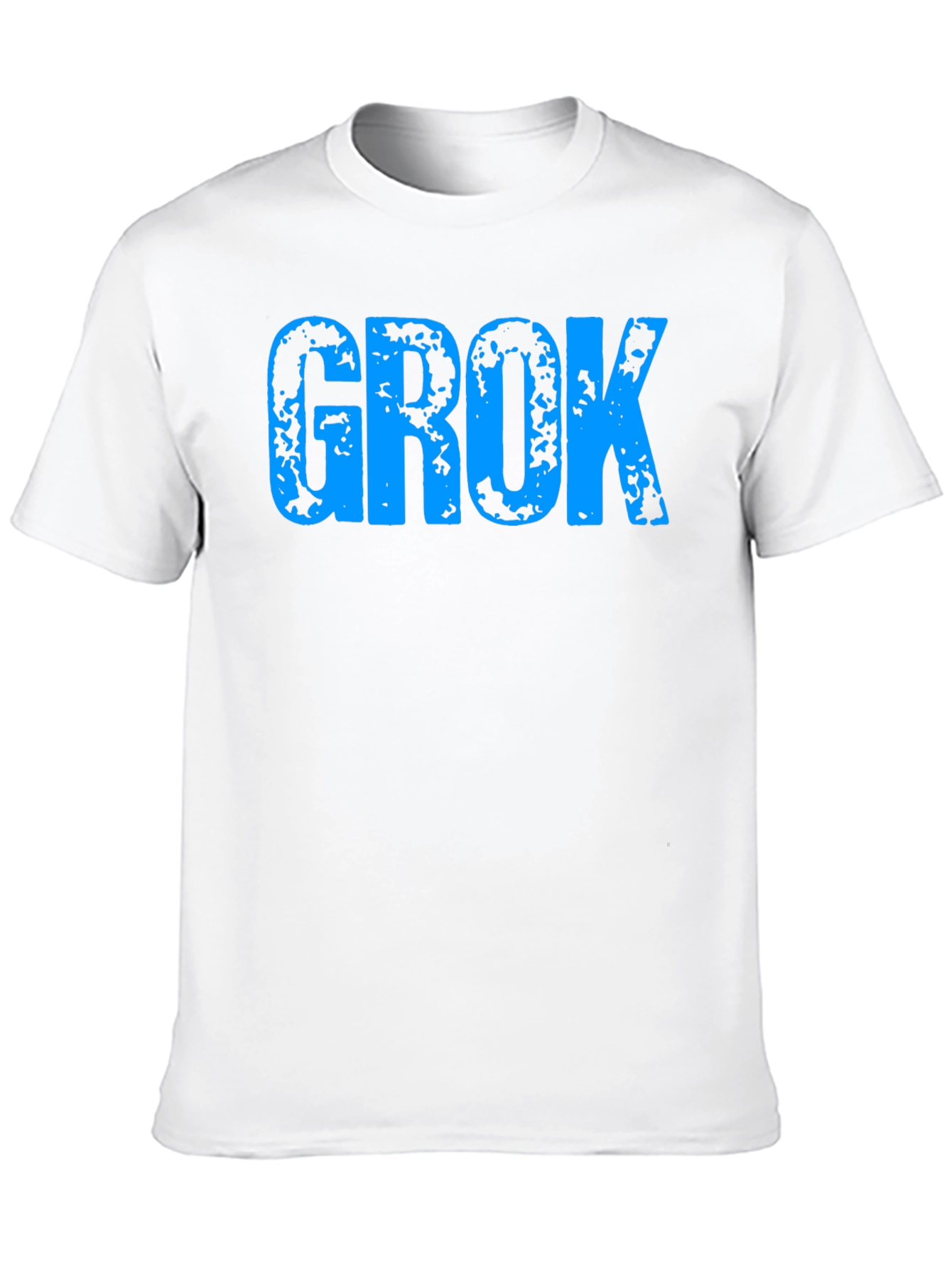 Grok Distressed Graphic T-Shirt - Modern Casual Tee