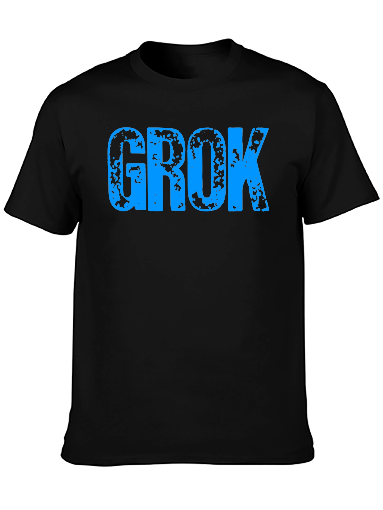 Grok Distressed Graphic T-Shirt - Modern Casual Tee