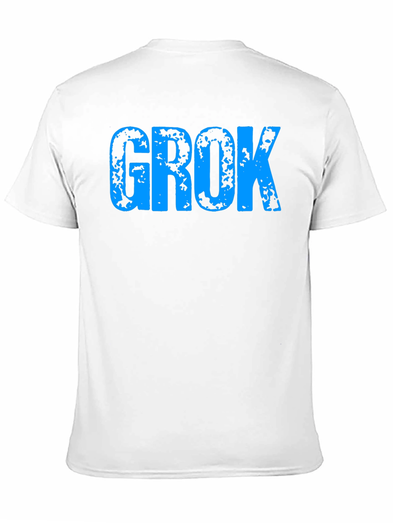 Grok Distressed Graphic T-Shirt - Modern Casual Tee