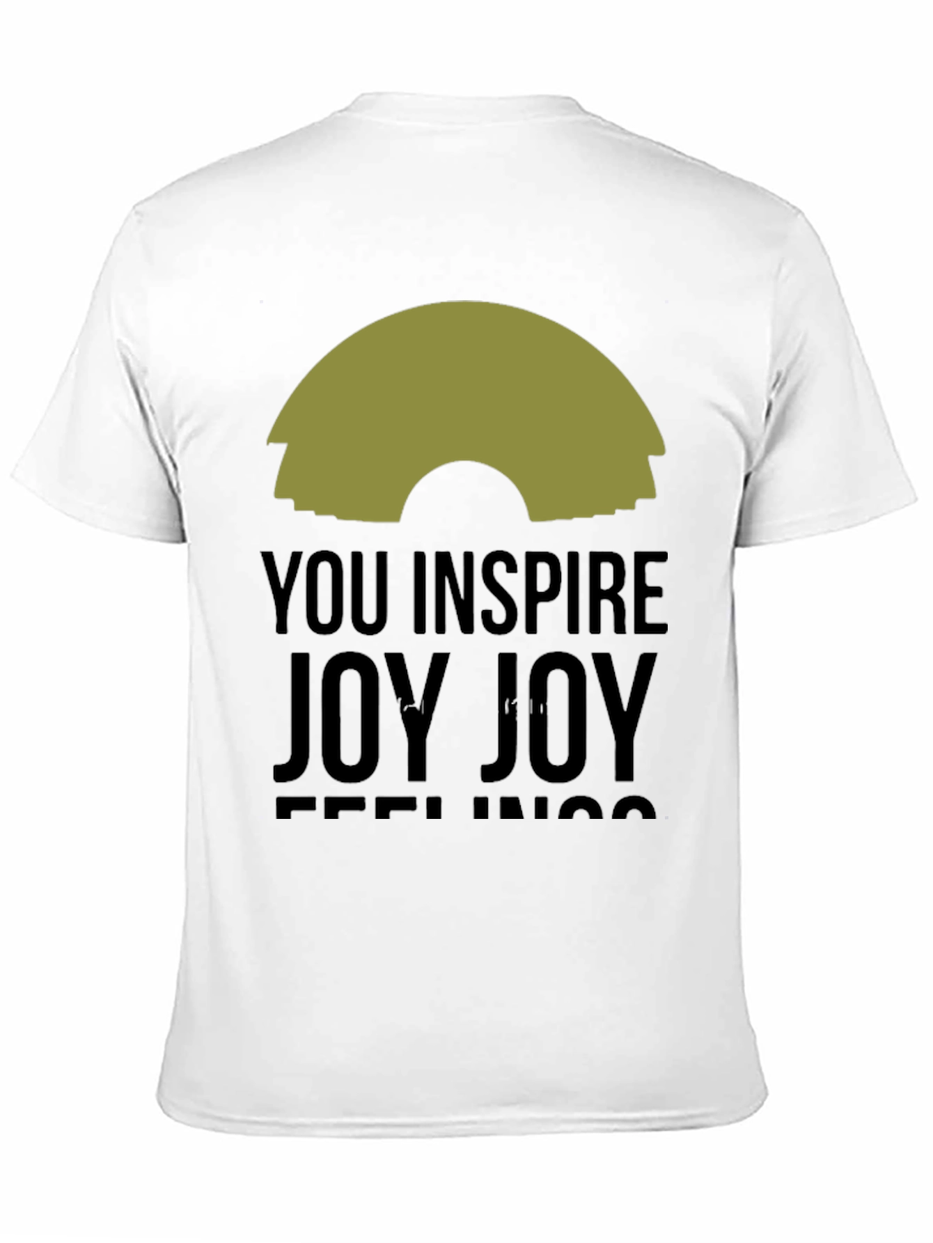 Inspire Joy Black Graphic Tee