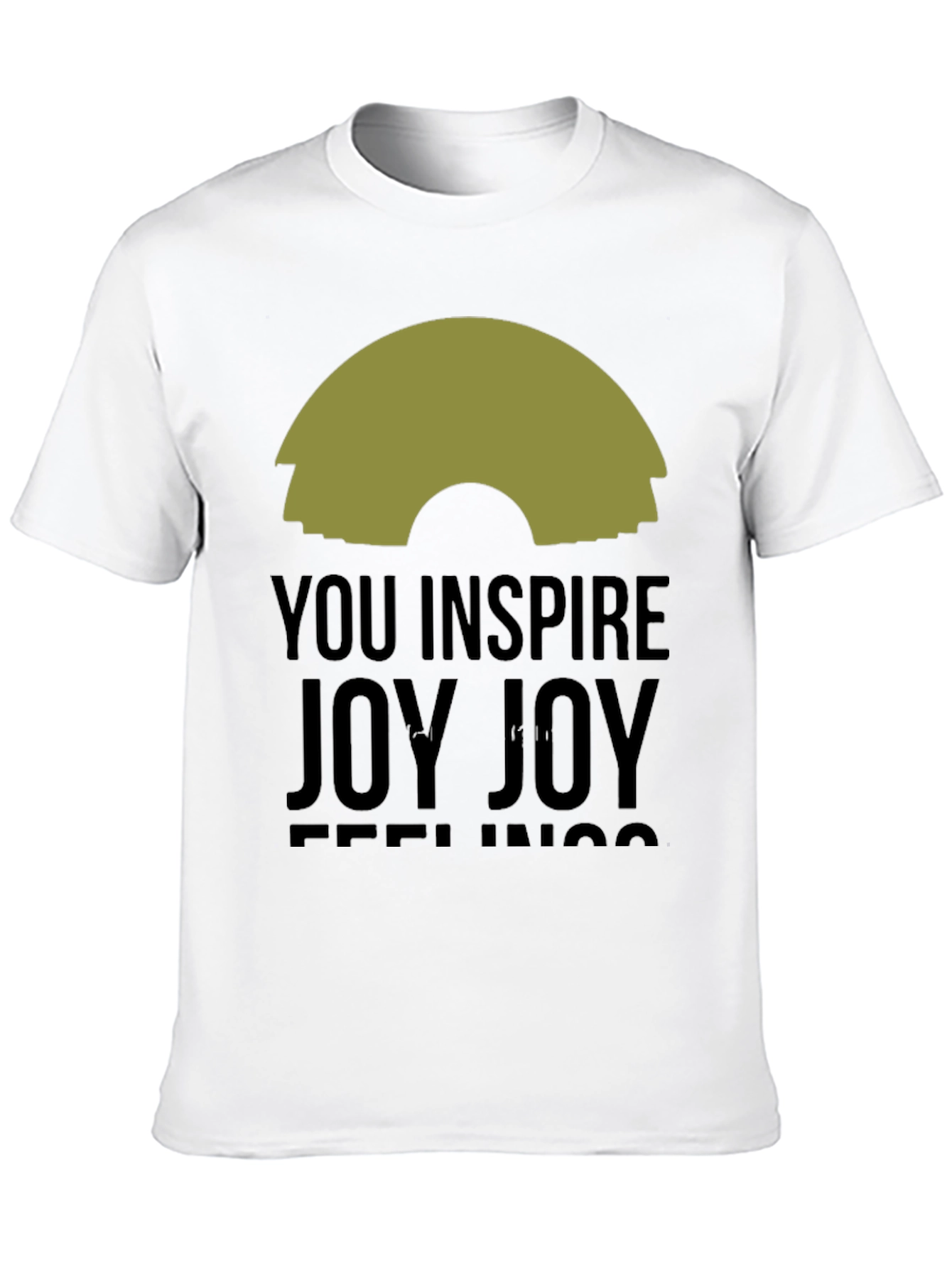 Inspire Joy Black Graphic Tee