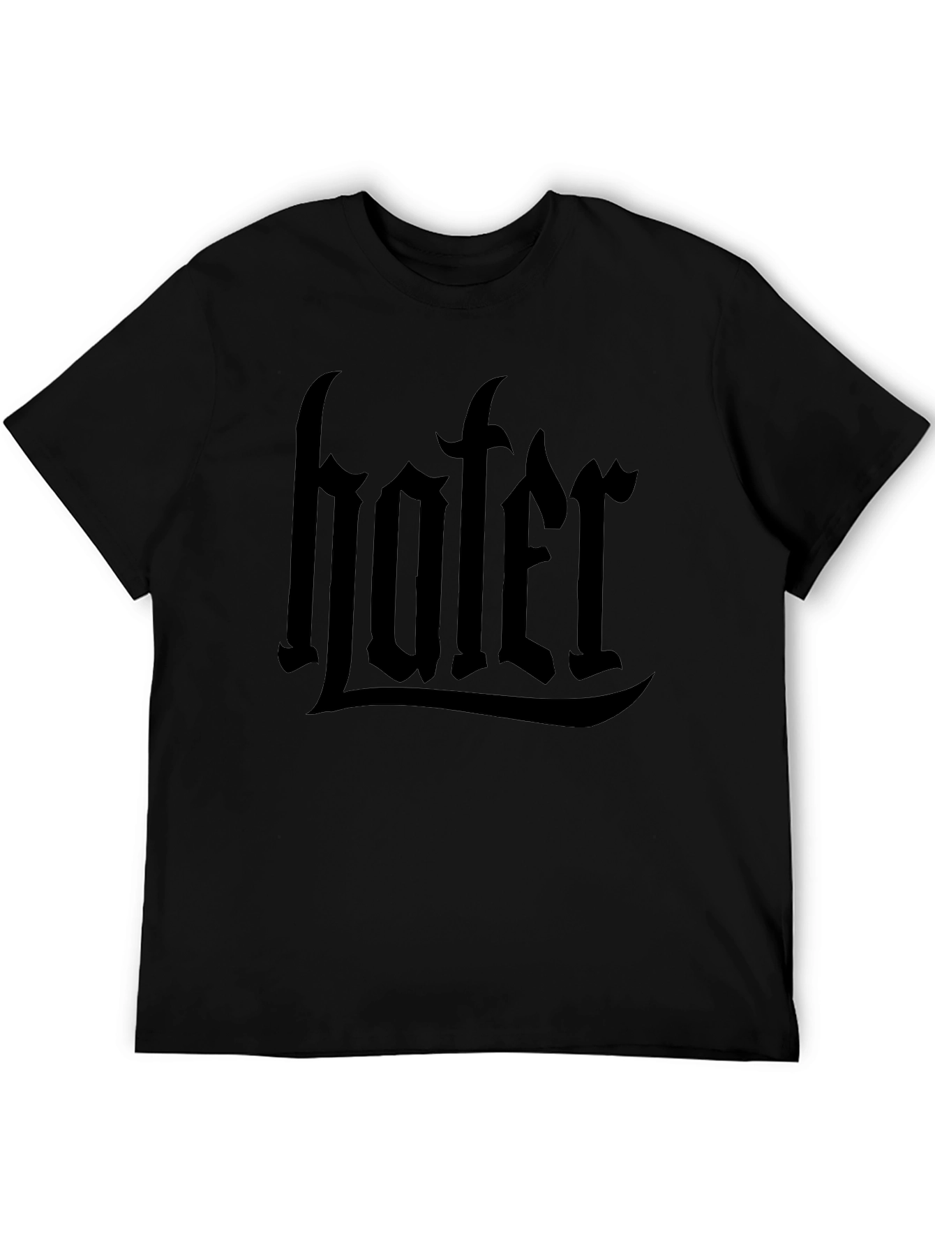 Hater Graphic Print Crew Neck T-Shirt