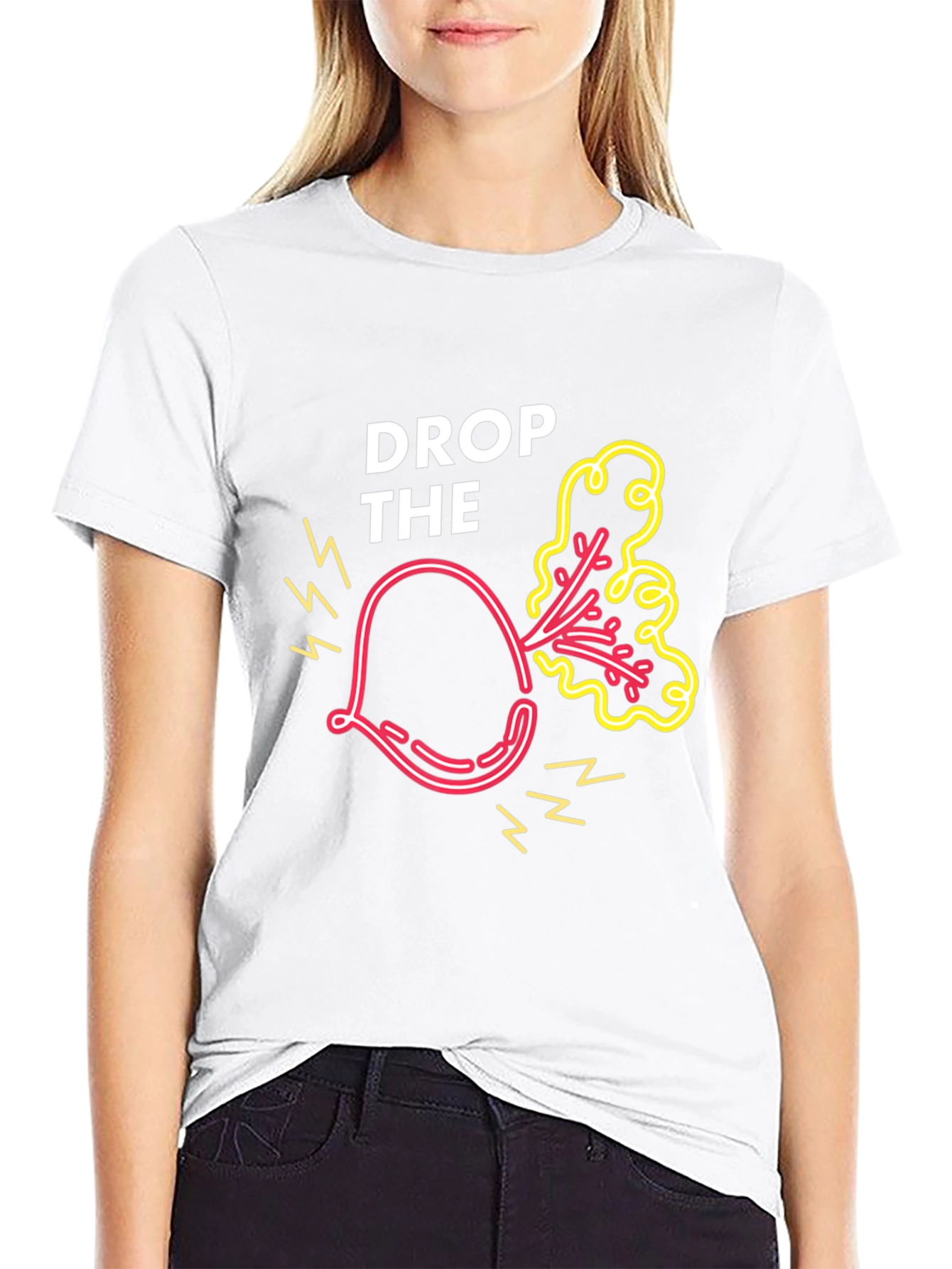 Drop the Beet T-Shirt - Neon Graphic Tee