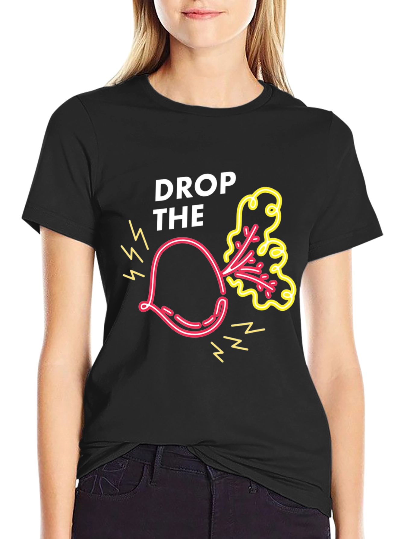 Drop the Beet T-Shirt - Neon Graphic Tee