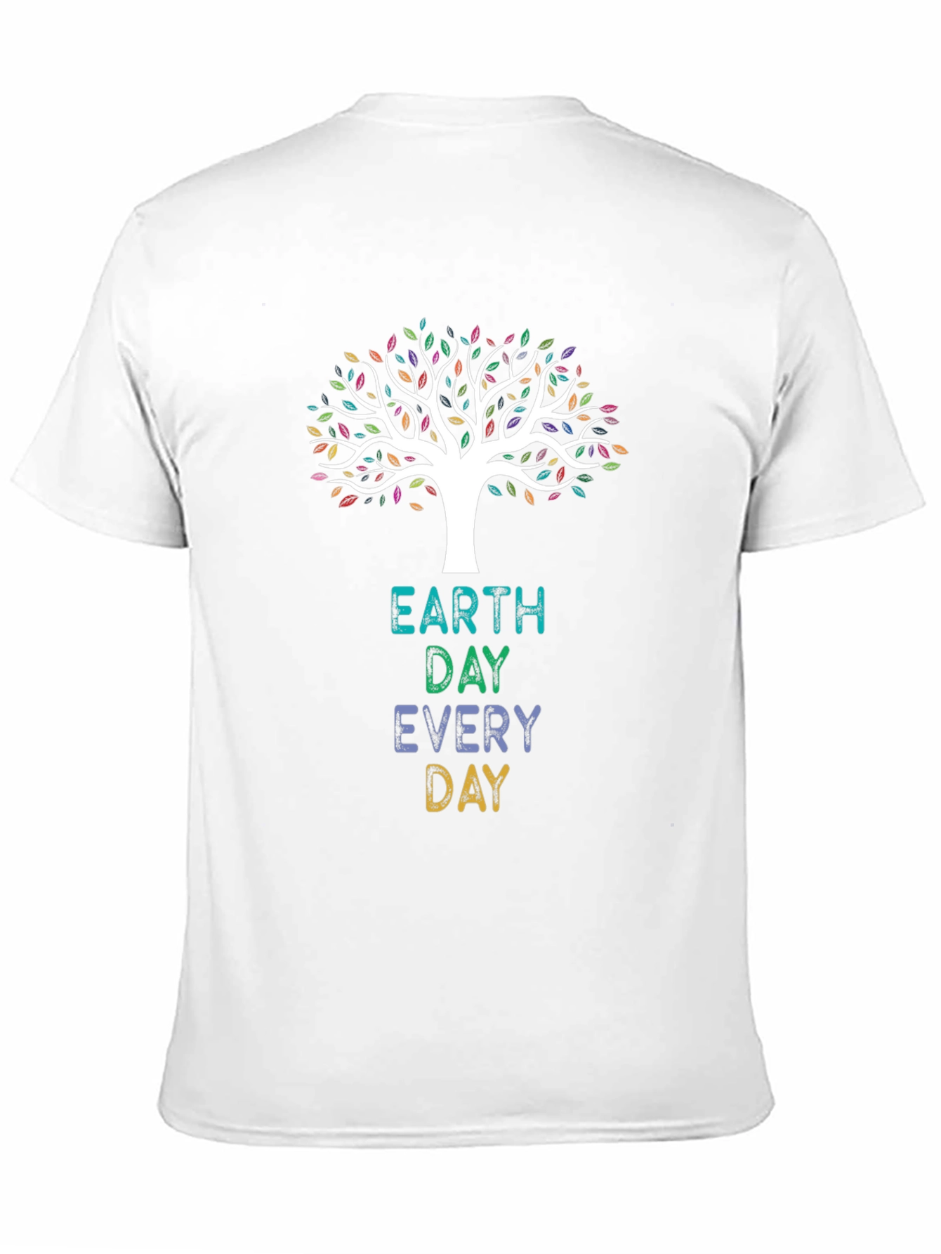Earth Day Every Day Graphic Tee - Black