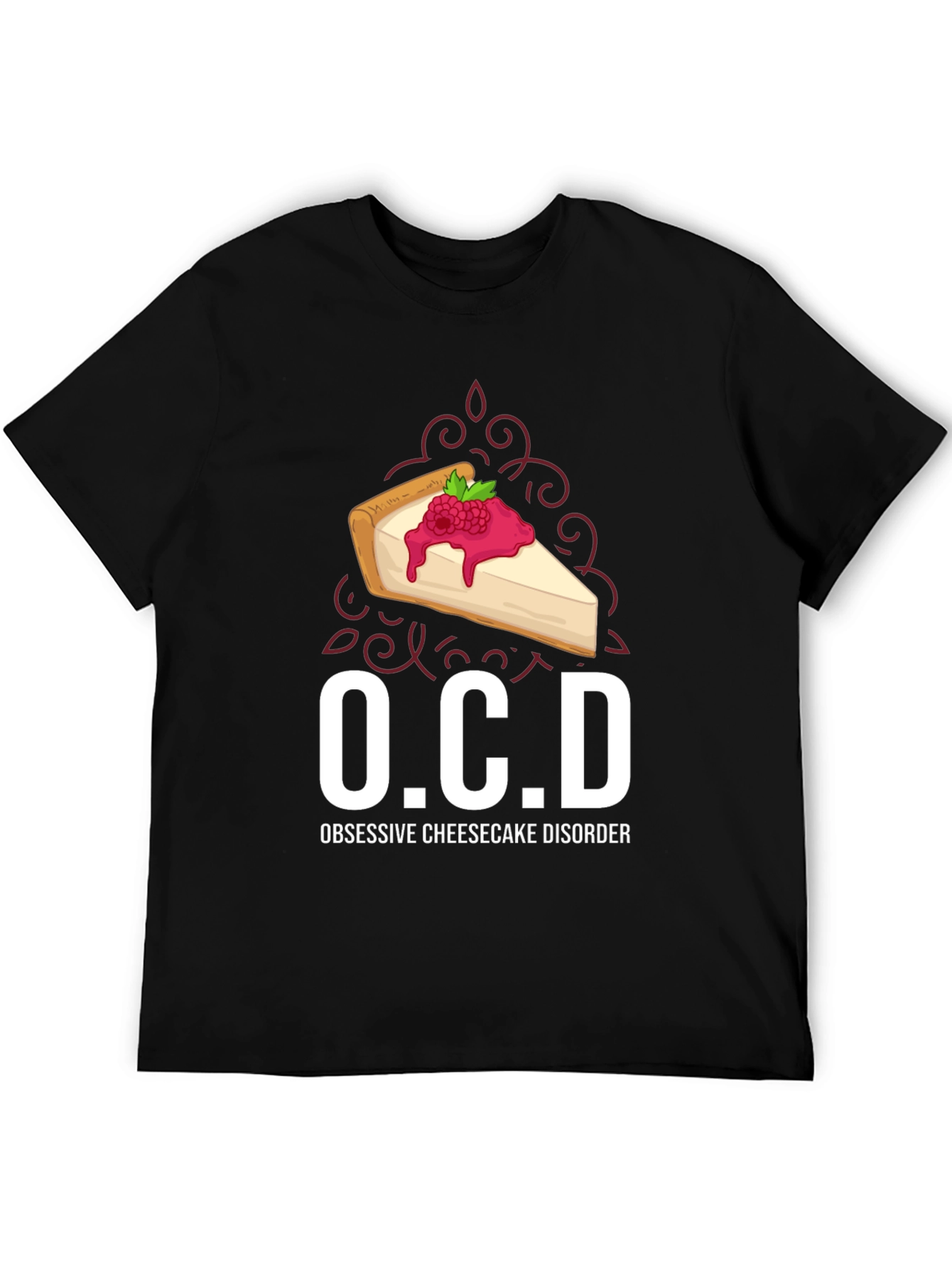 OCD Obsessive Cheesecake Disorder Graphic Tee