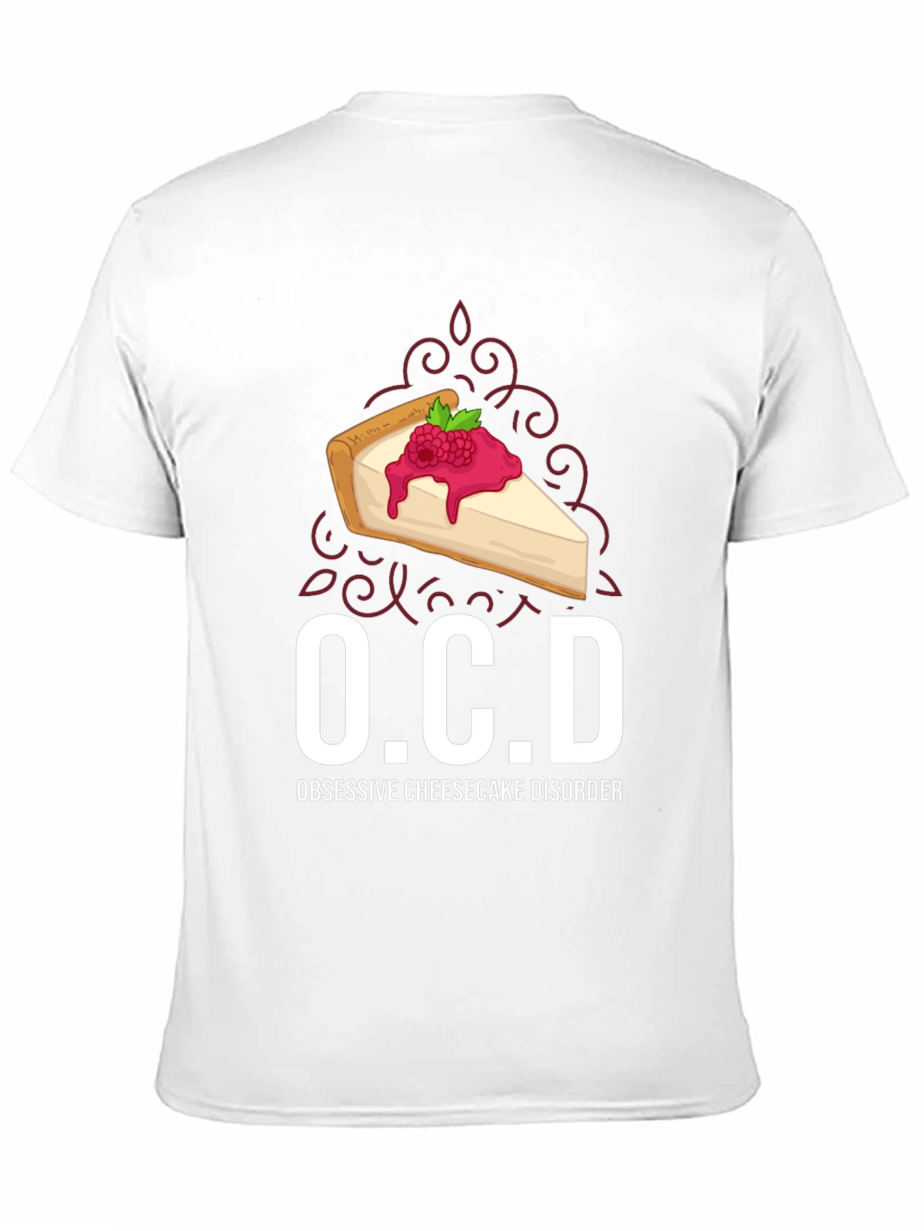 OCD Obsessive Cheesecake Disorder Graphic Tee