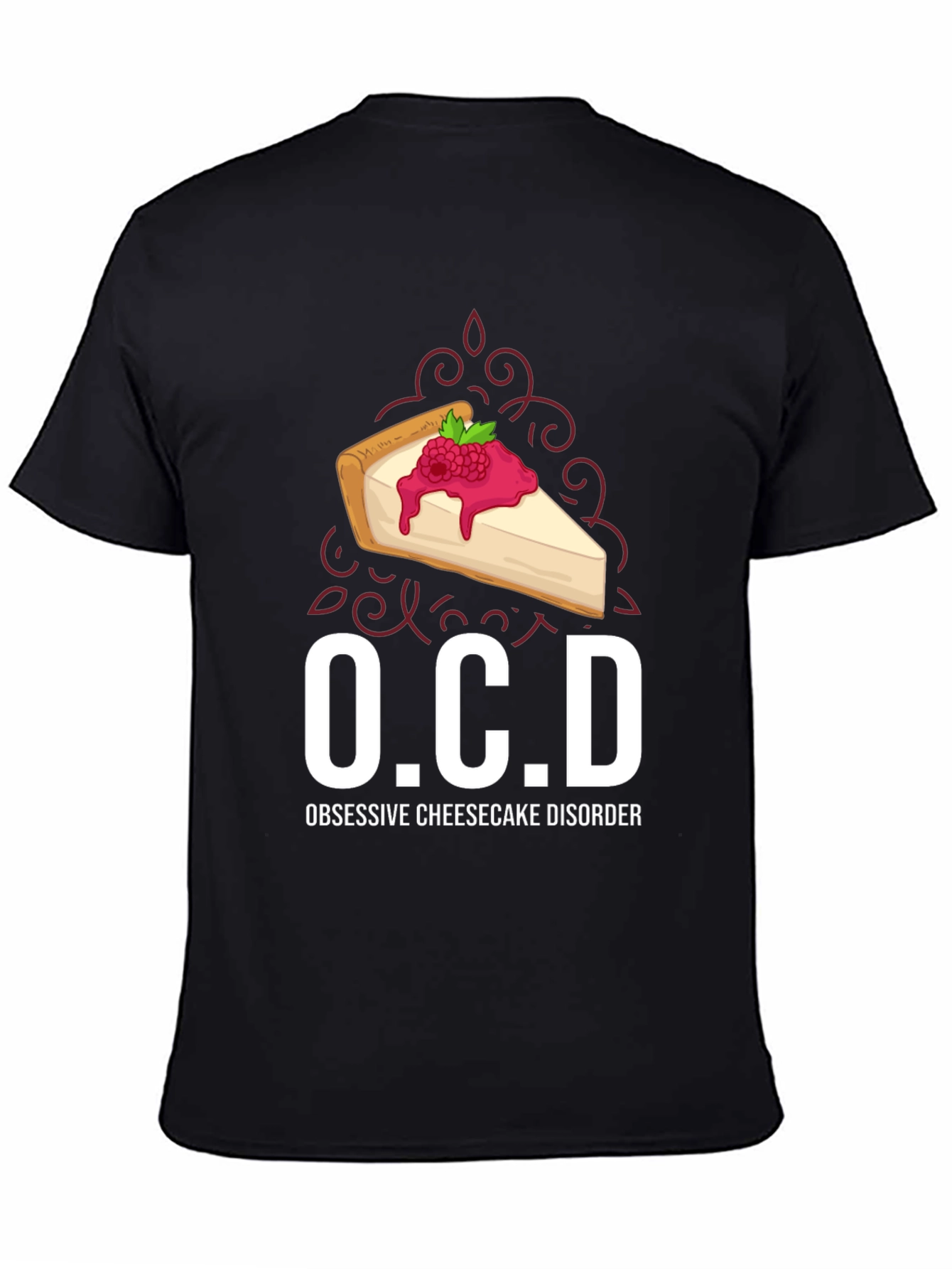 OCD Obsessive Cheesecake Disorder Graphic Tee