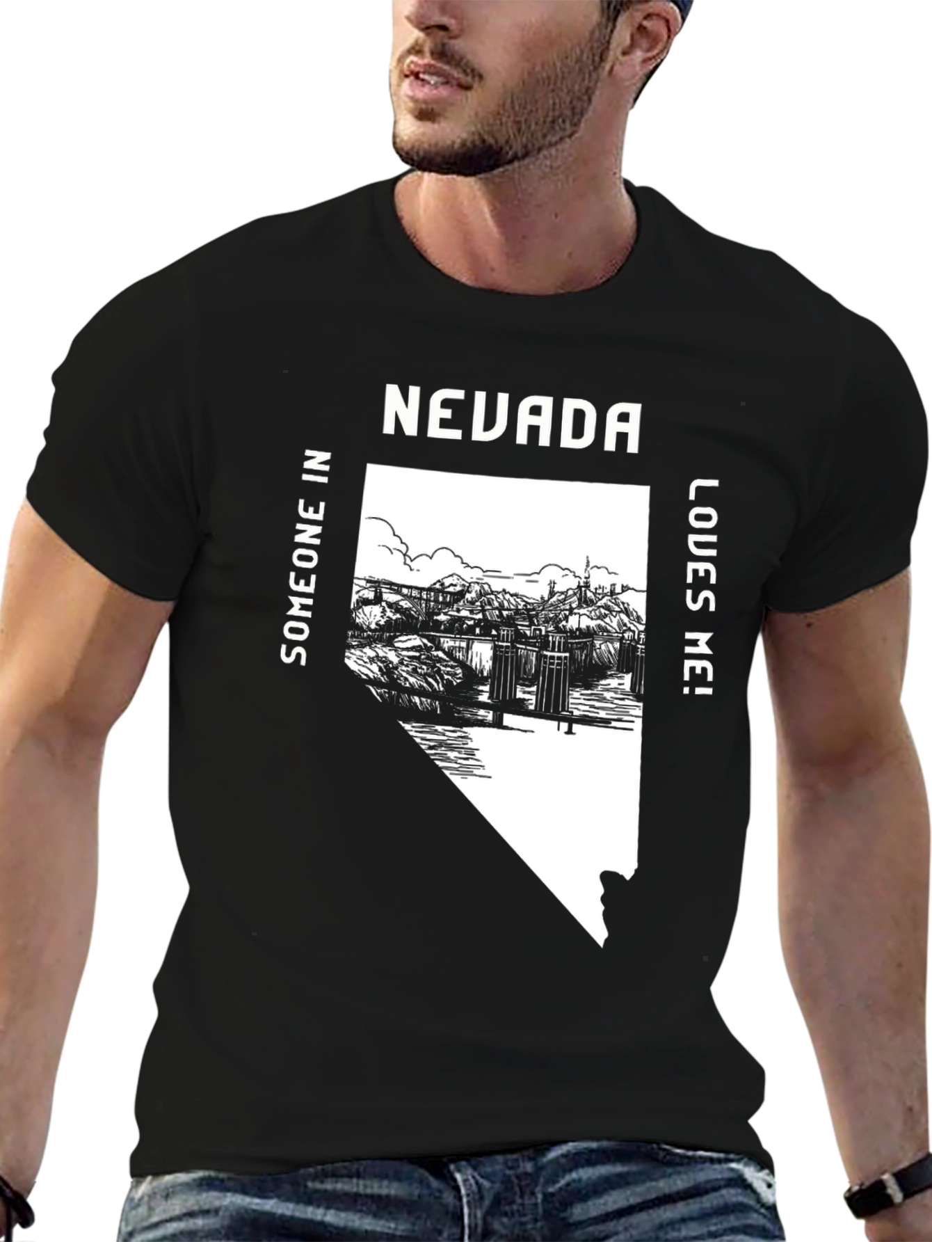 Nevada State Pride T-Shirt - Someone Loves Me!