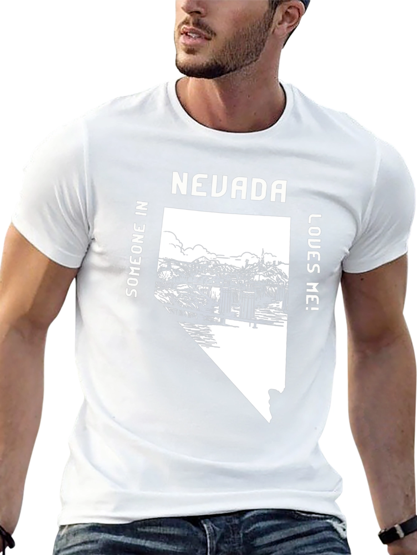 Nevada State Pride T-Shirt - Someone Loves Me!