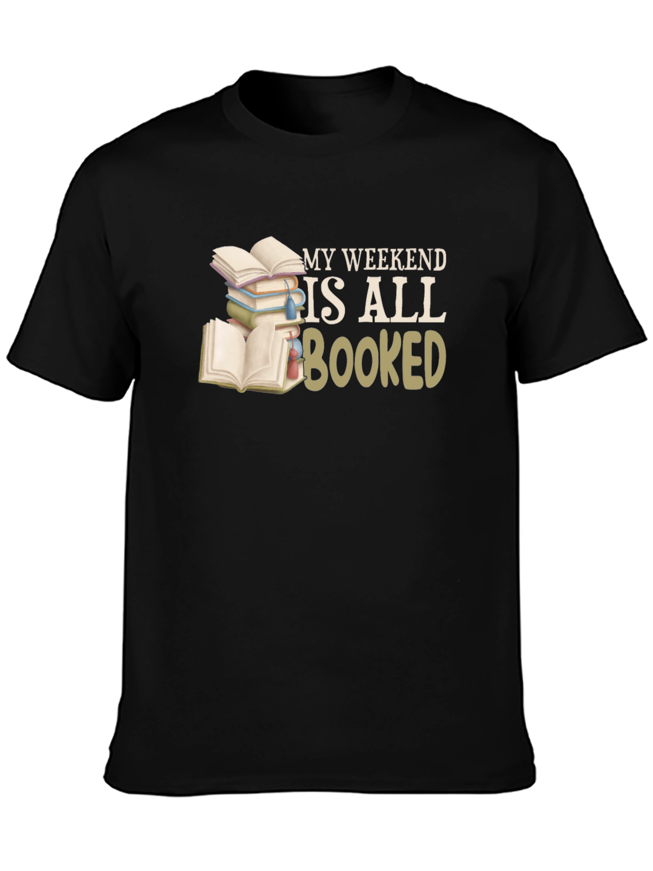 Weekend Booked T-Shirt - Reader Tee