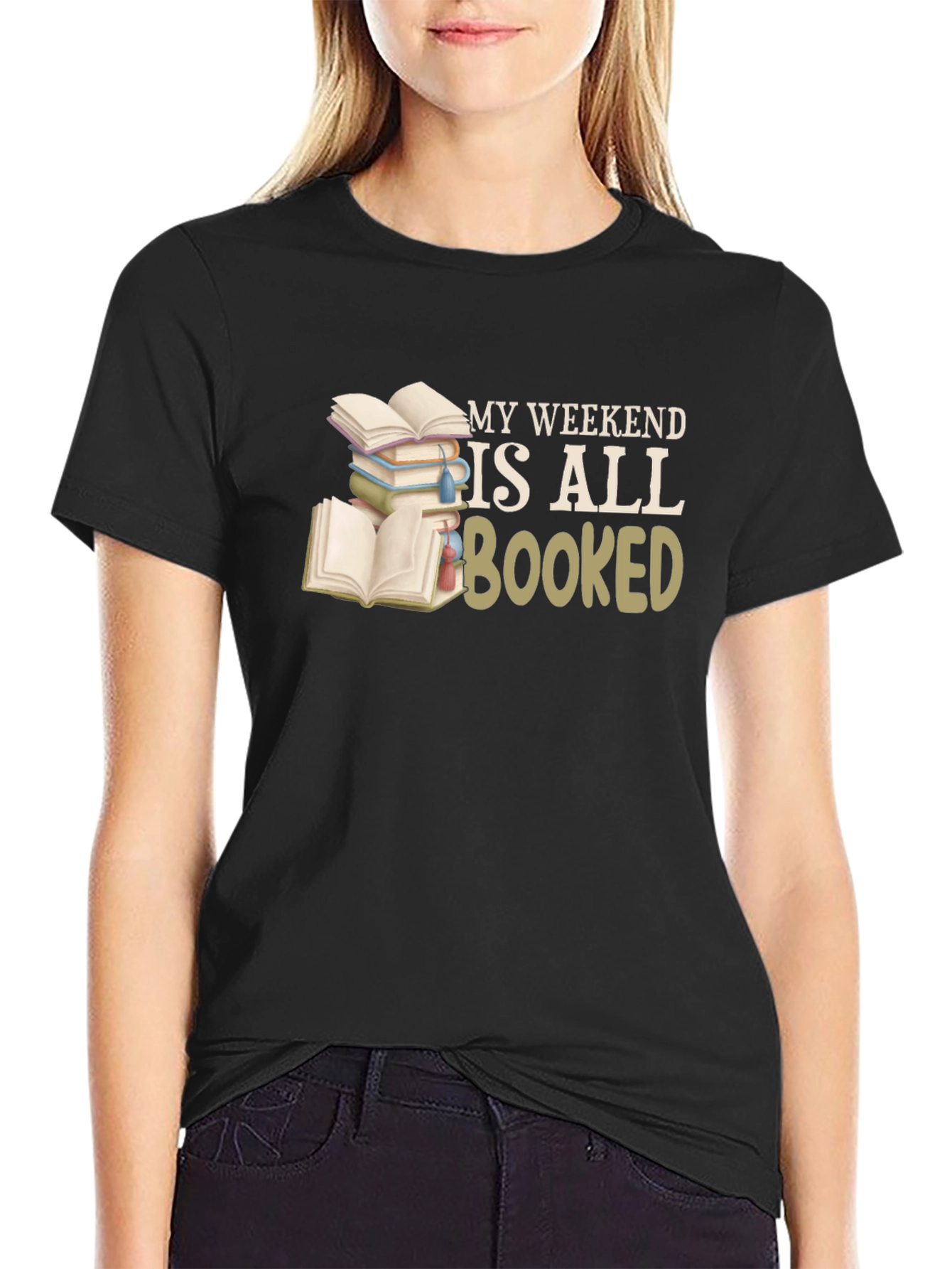 Weekend Booked T-Shirt - Reader Tee
