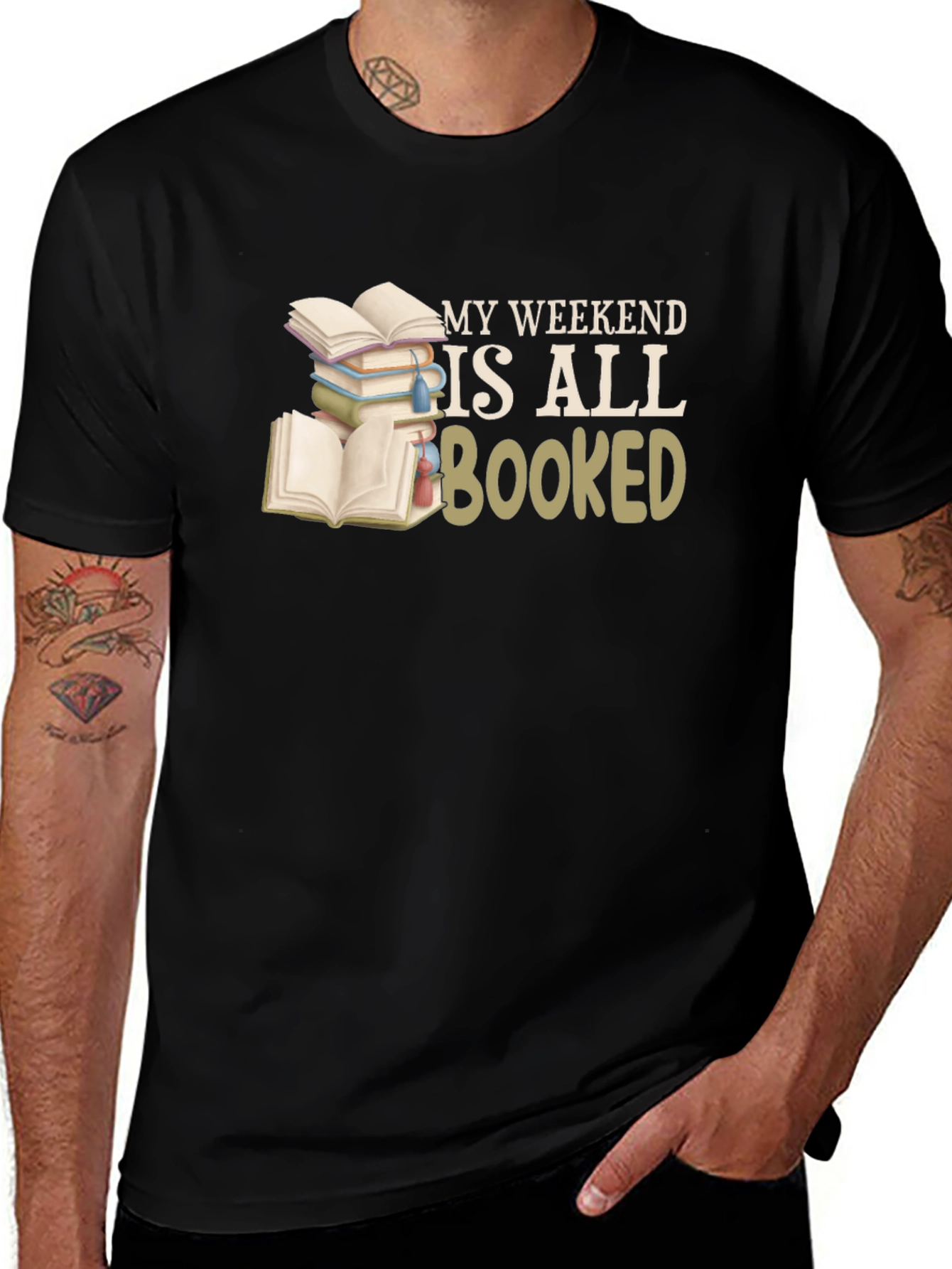 Weekend Booked T-Shirt - Reader Tee