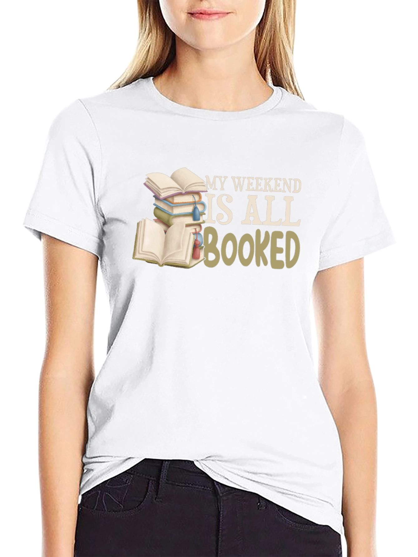 Weekend Booked T-Shirt - Reader Tee
