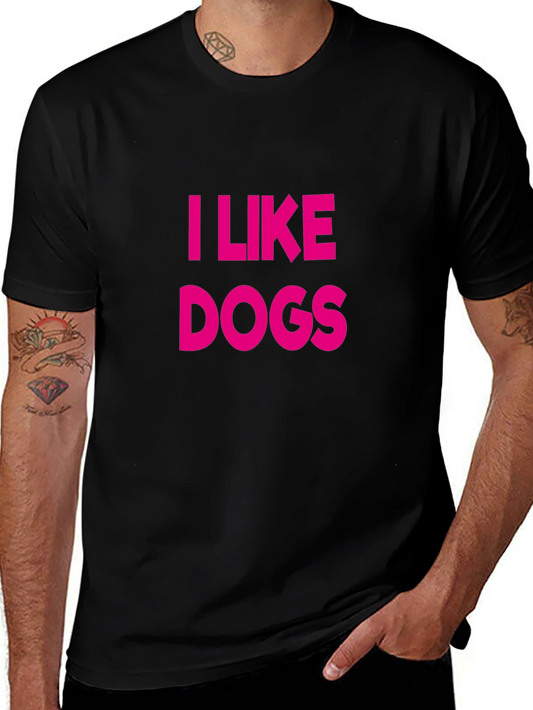 I Like Dogs Graphic Tee