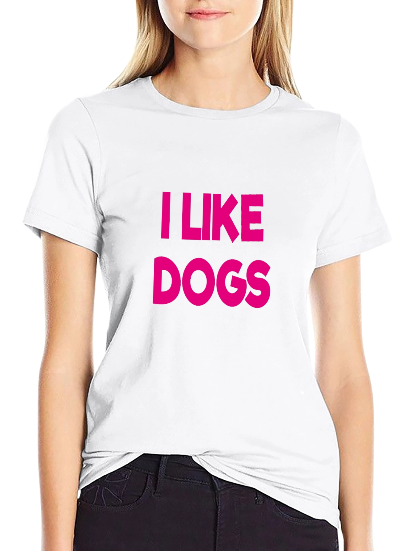 I Like Dogs Graphic Tee